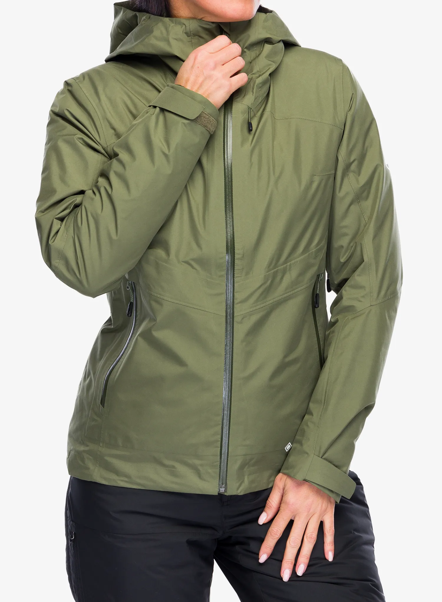 Dámská bunda Mammut Convey 3in1 HS Hooded Jacket - marsh/dark marsh