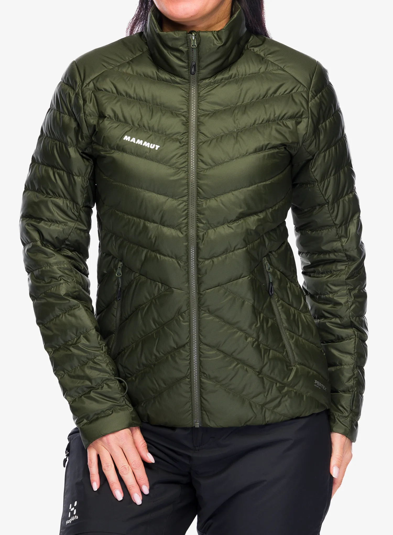 Dámská bunda Mammut Convey 3in1 HS Hooded Jacket - marsh/dark marsh