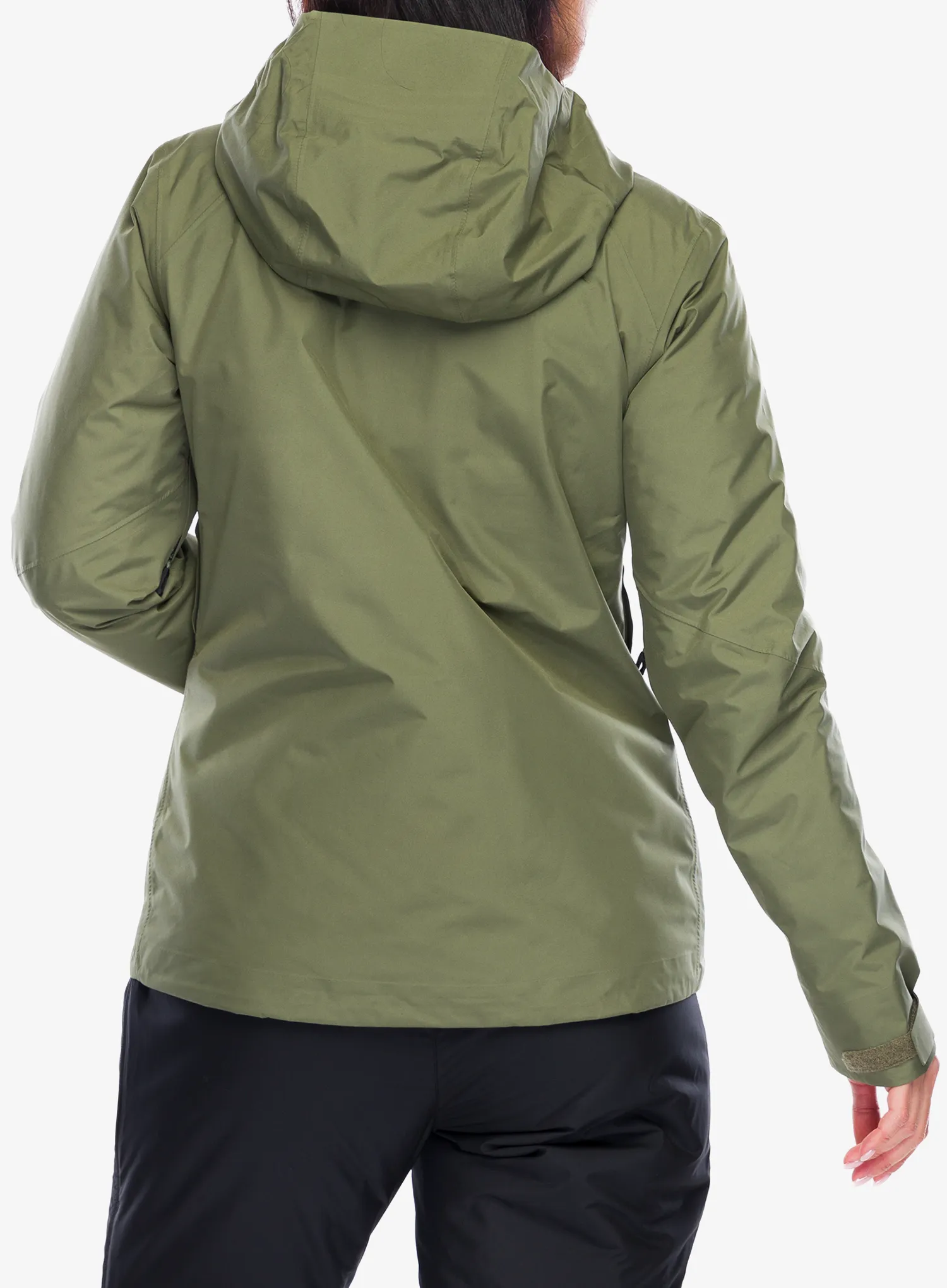 Dámská bunda Mammut Convey 3in1 HS Hooded Jacket - marsh/dark marsh