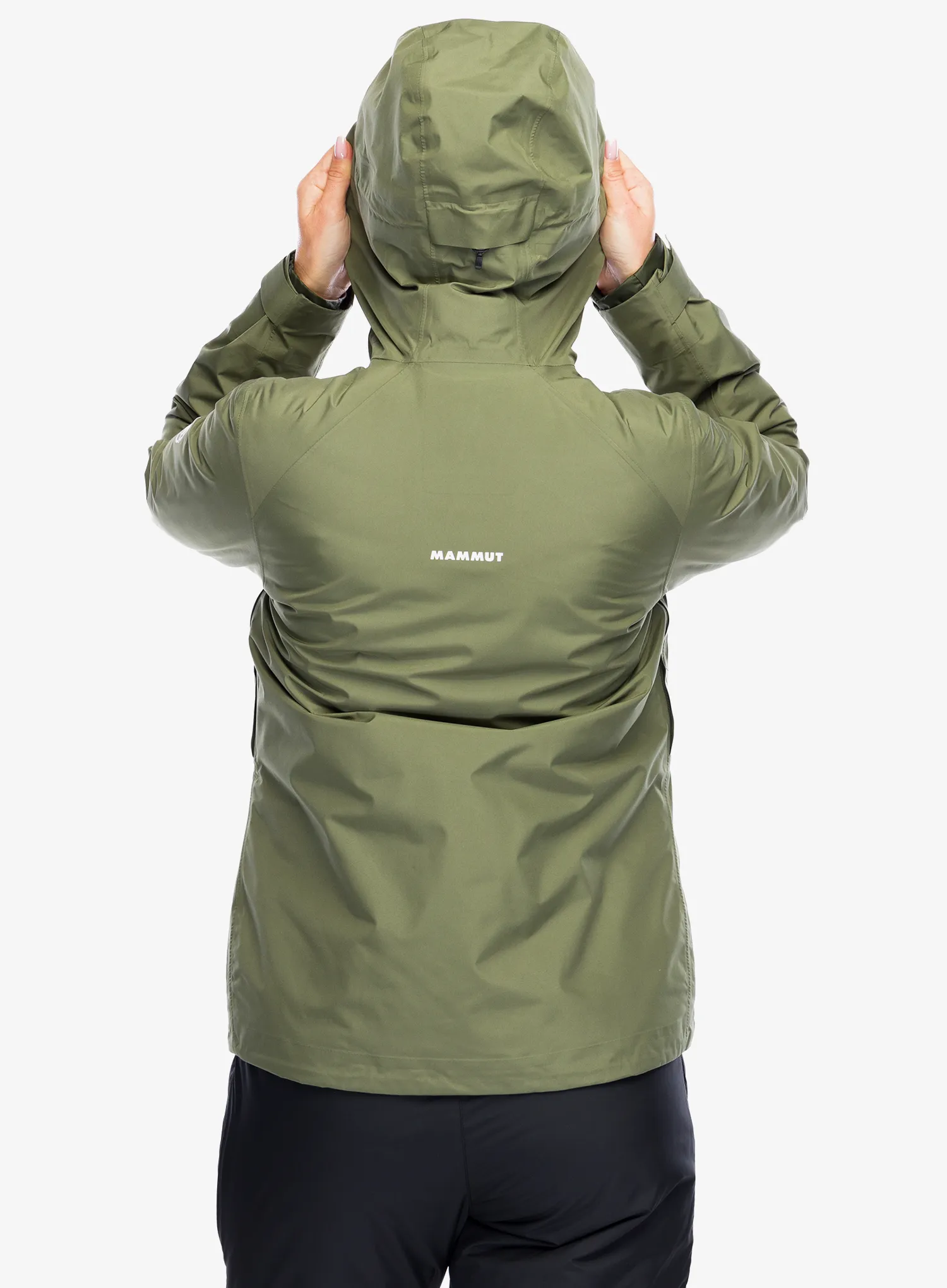 Dámská bunda Mammut Convey 3in1 HS Hooded Jacket - marsh/dark marsh