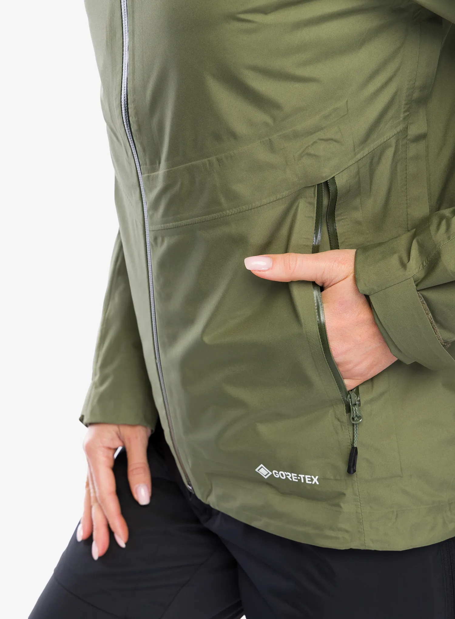 Dámská bunda Mammut Convey 3in1 HS Hooded Jacket - marsh/dark marsh