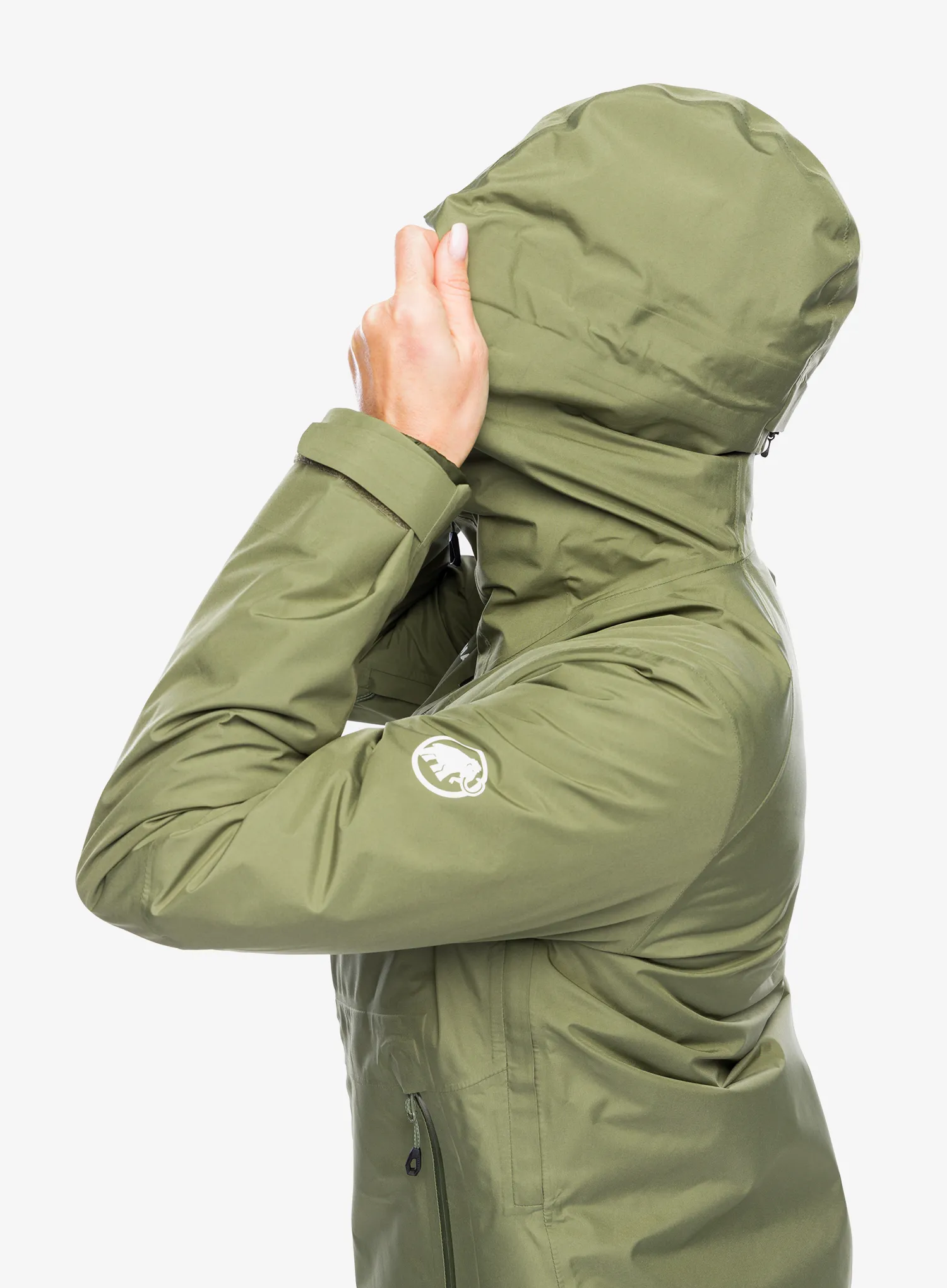 Dámská bunda Mammut Convey 3in1 HS Hooded Jacket - marsh/dark marsh