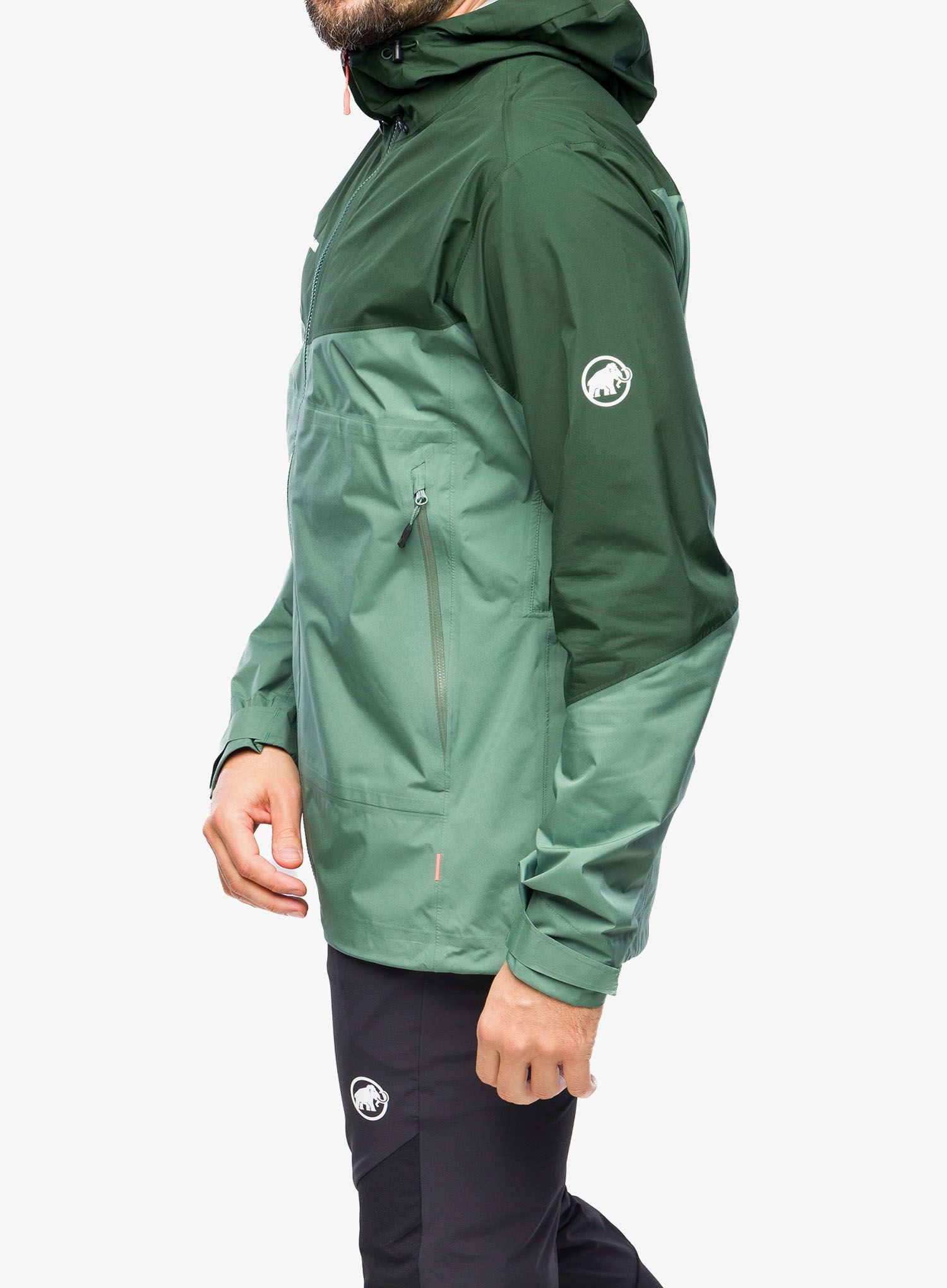 GORE TEX bunda Mammut Convey Tour HS Hooded Jacket - dark jade/woods
