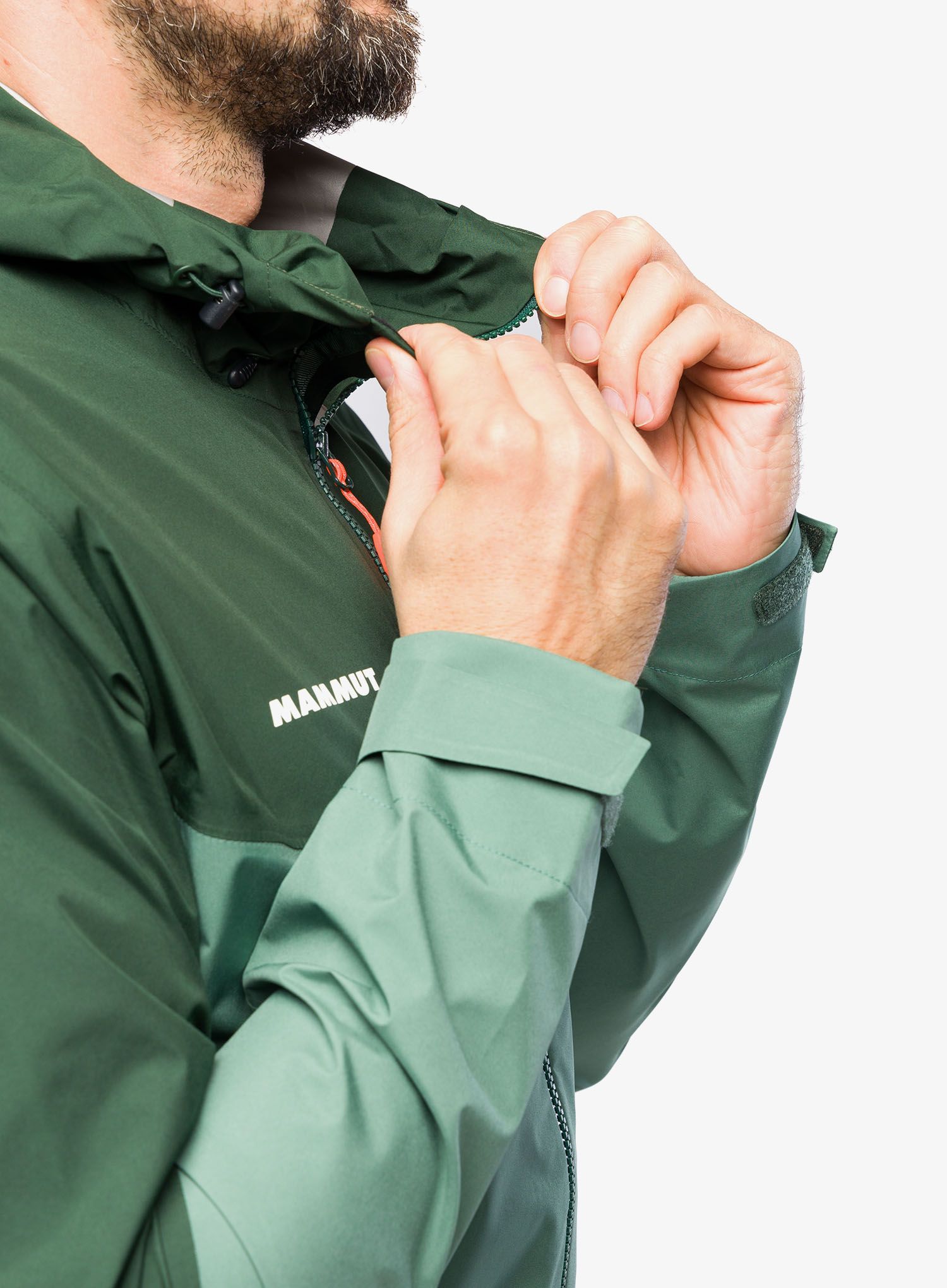 GORE TEX bunda Mammut Convey Tour HS Hooded Jacket - dark jade/woods