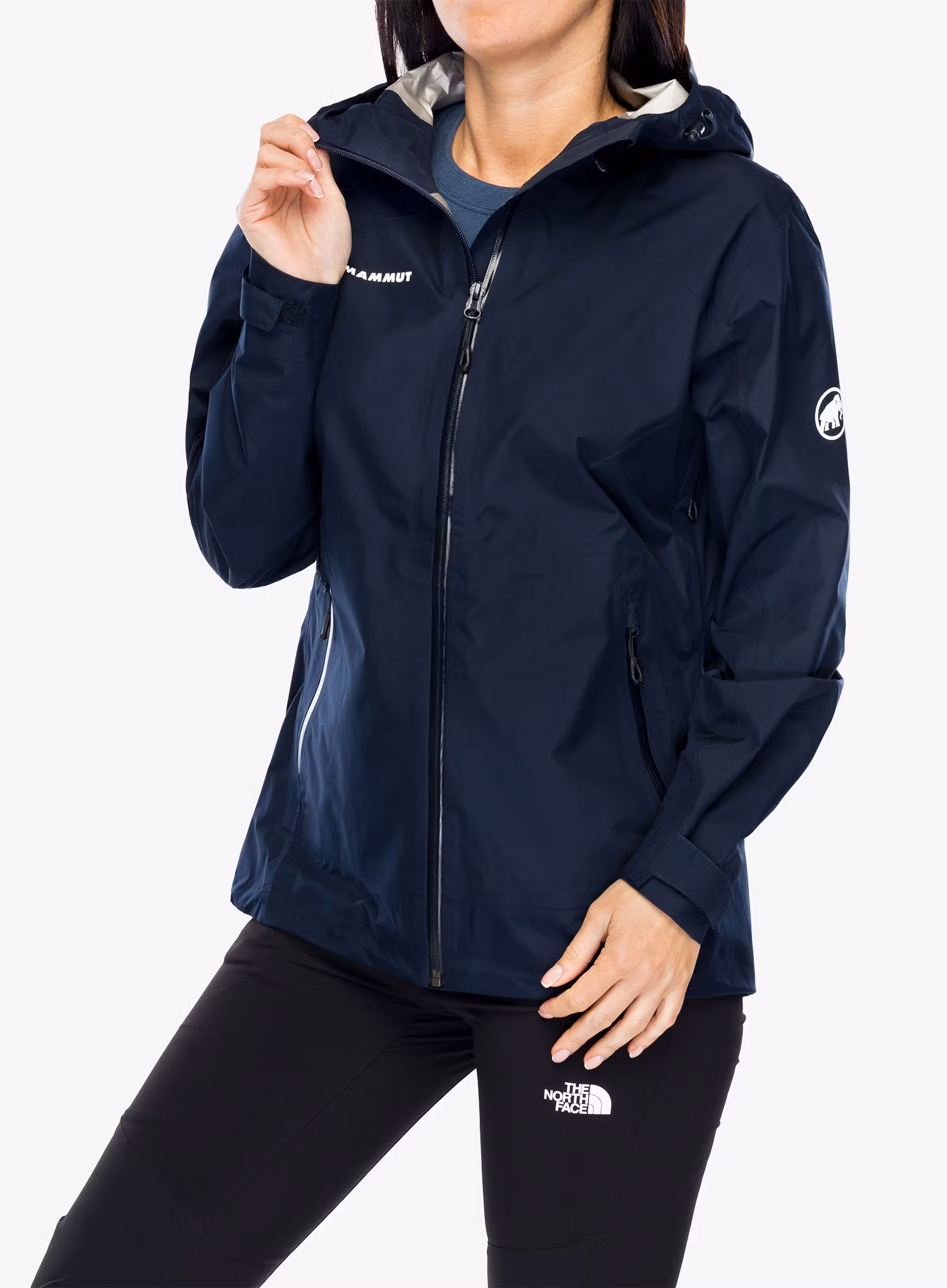 GORE TEX bunda dámská Mammut Convey Tour HS Hooded Jacket - marine/marine