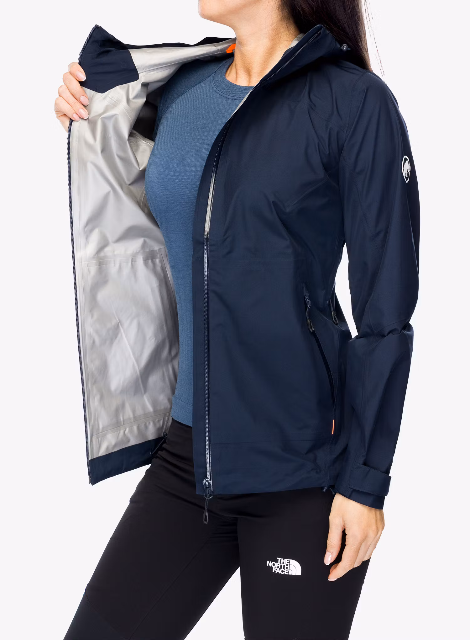 GORE TEX bunda dámská Mammut Convey Tour HS Hooded Jacket - marine/marine