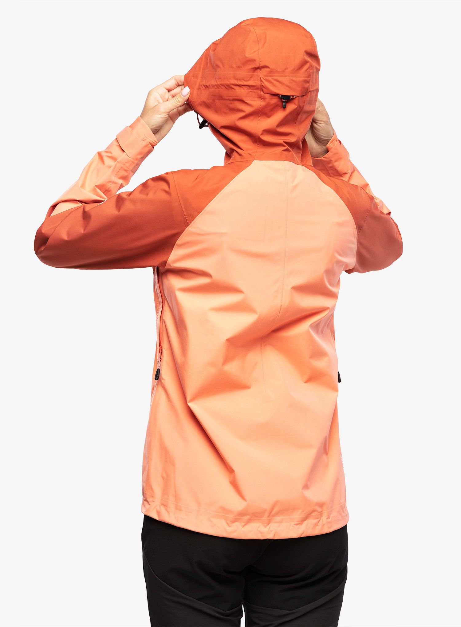 Dámská bunda Mammut Convey Tour HS Hooded Jacket - salmon/terracotta