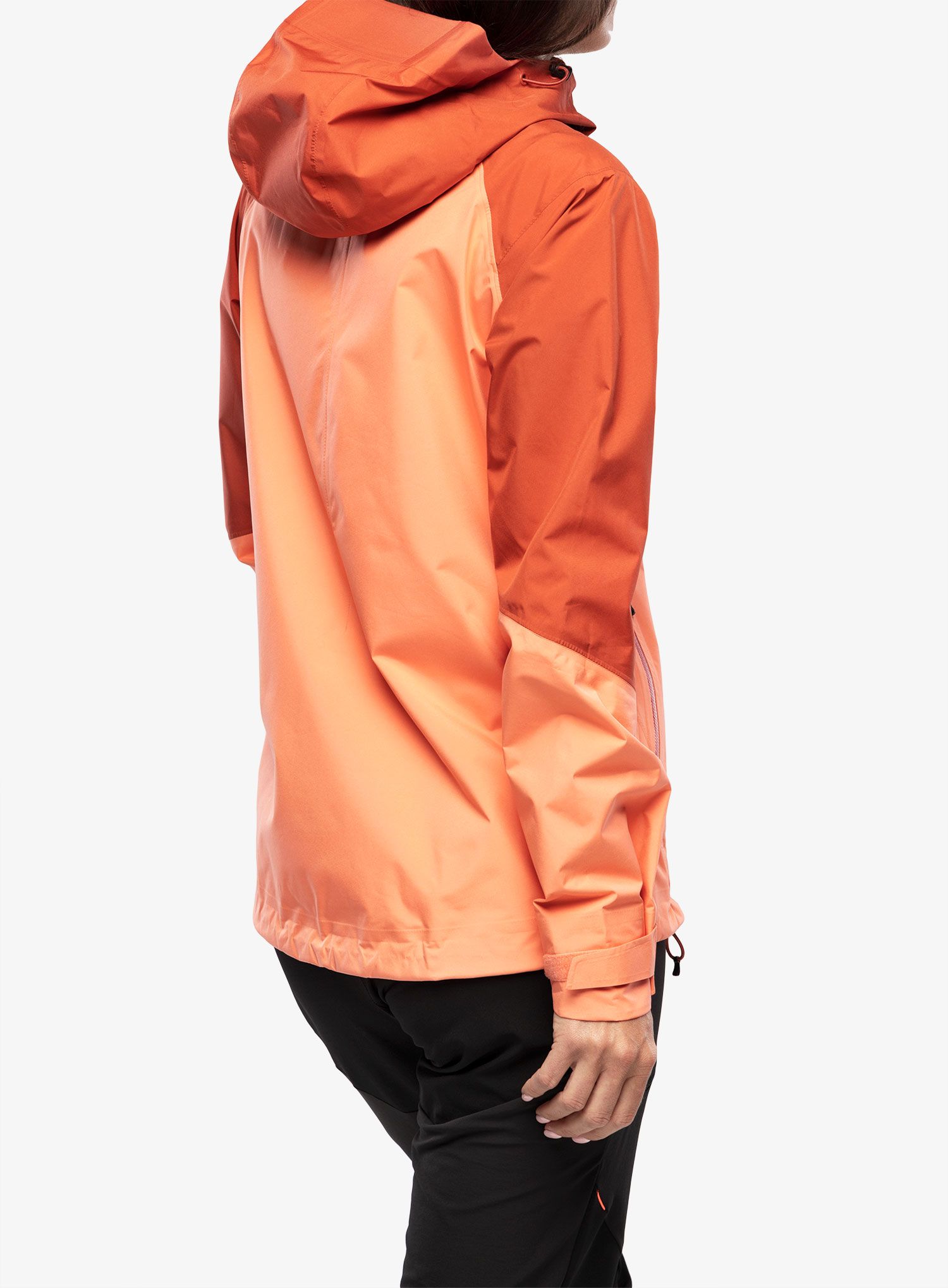 Dámská bunda Mammut Convey Tour HS Hooded Jacket - salmon/terracotta