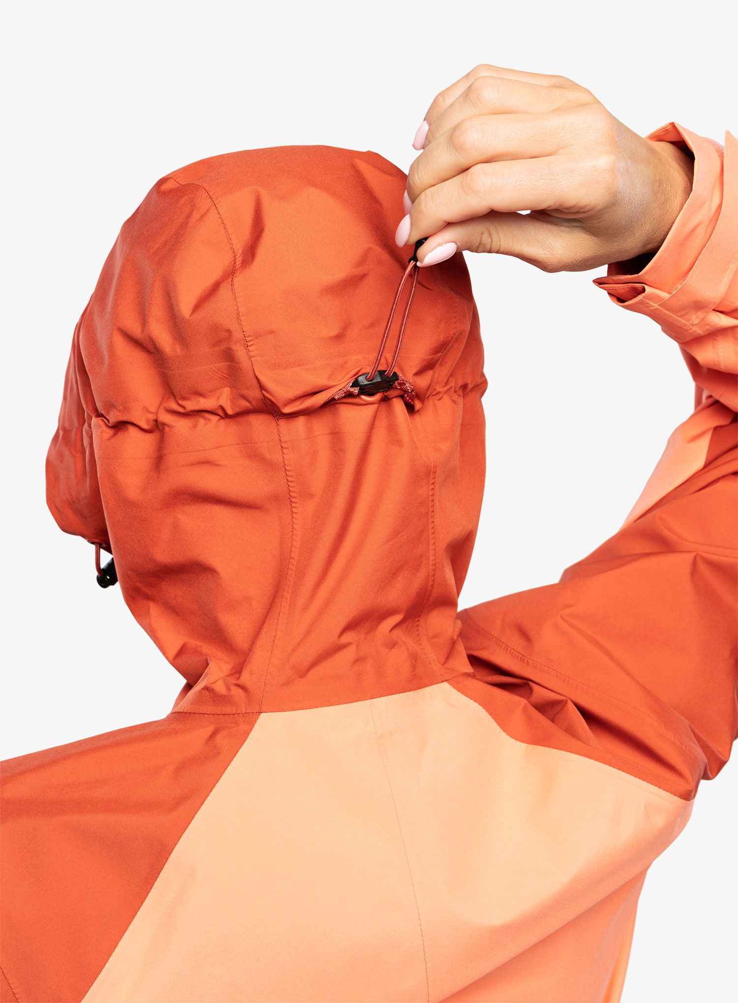 Dámská bunda Mammut Convey Tour HS Hooded Jacket - salmon/terracotta