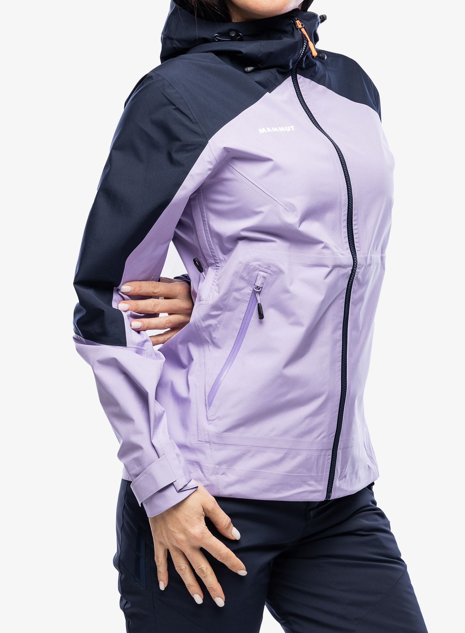 GORE TEX bunda dámská Mammut Convey Tour HS Hooded Jacket - supernova/marine