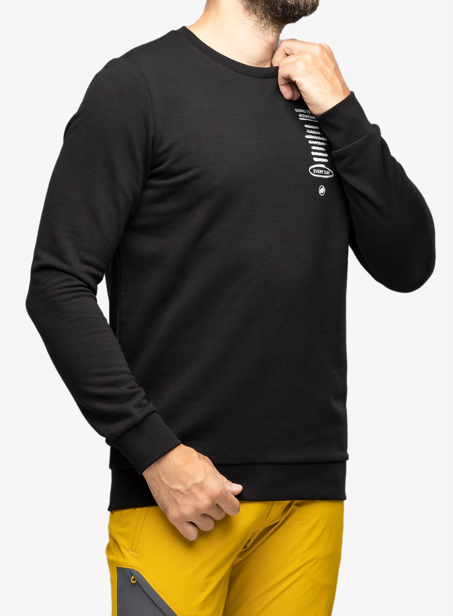 Pánská mikina Mammut Core ML Crew Neck Every Day - black