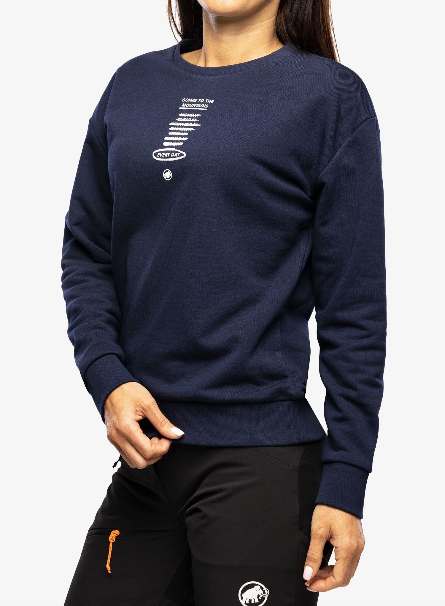 Dámská mikina Mammut Core ML Crew Neck Every Day - marine