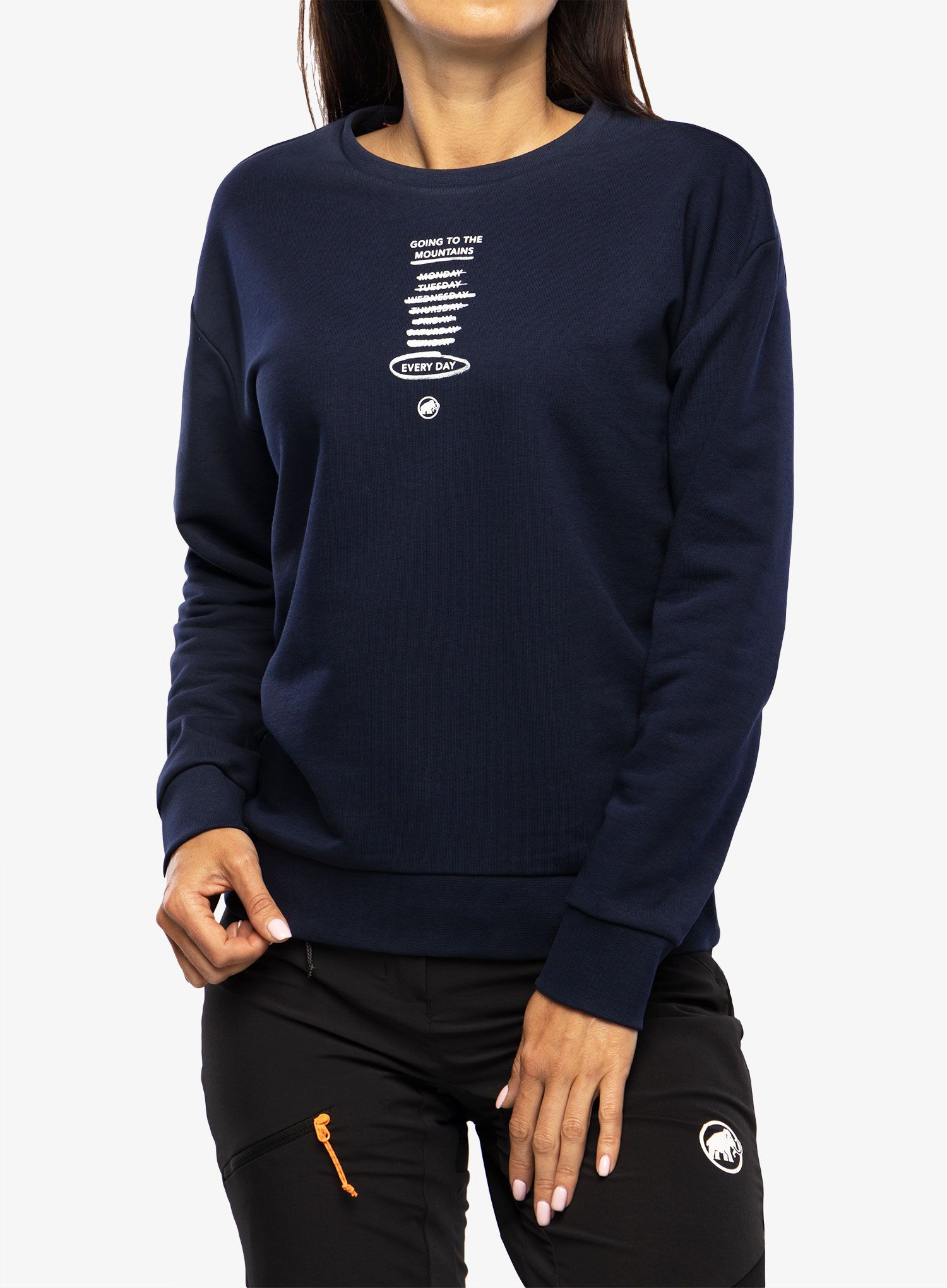 Dámská mikina Mammut Core ML Crew Neck Every Day - marine