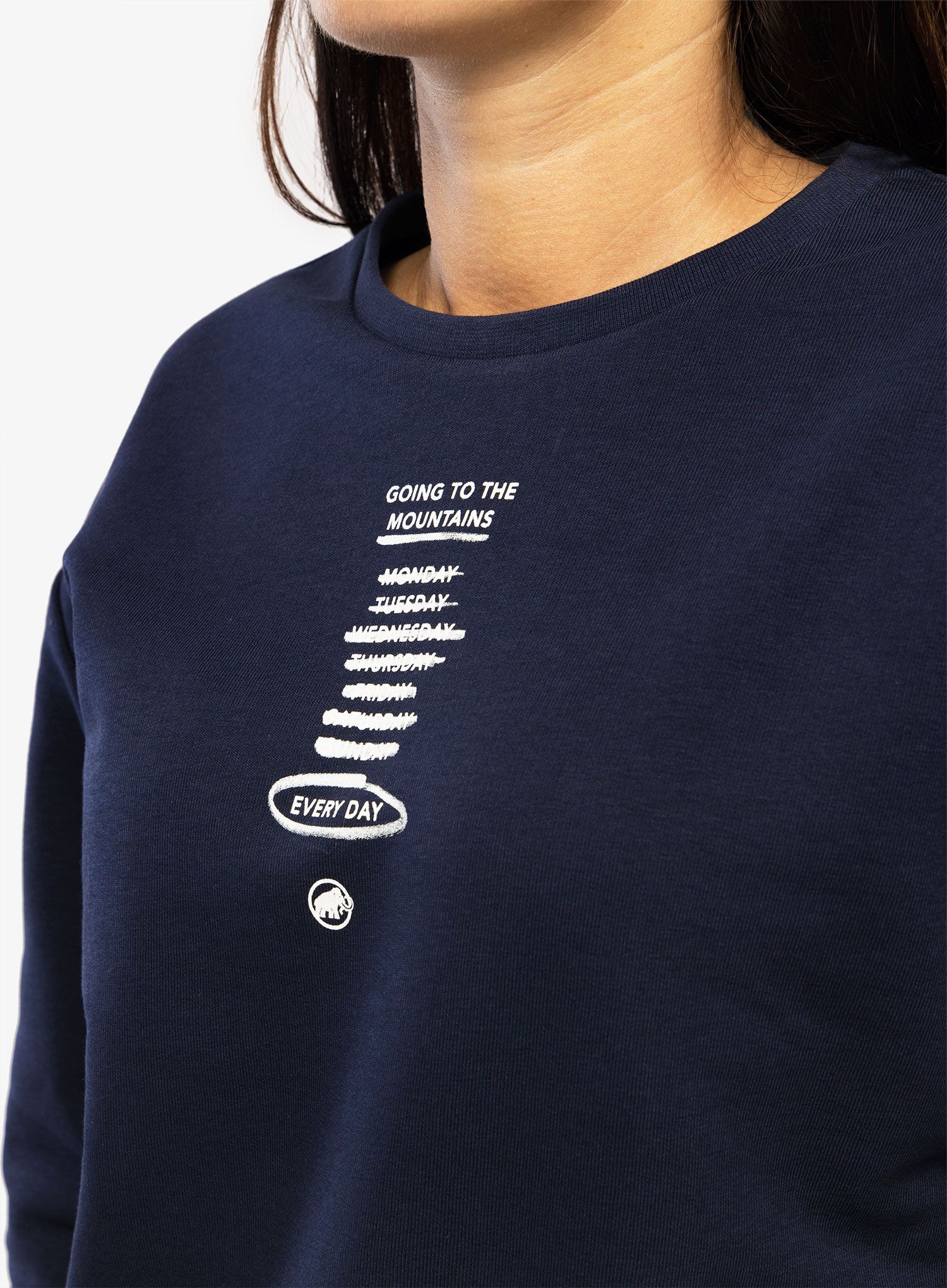 Dámská mikina Mammut Core ML Crew Neck Every Day - marine