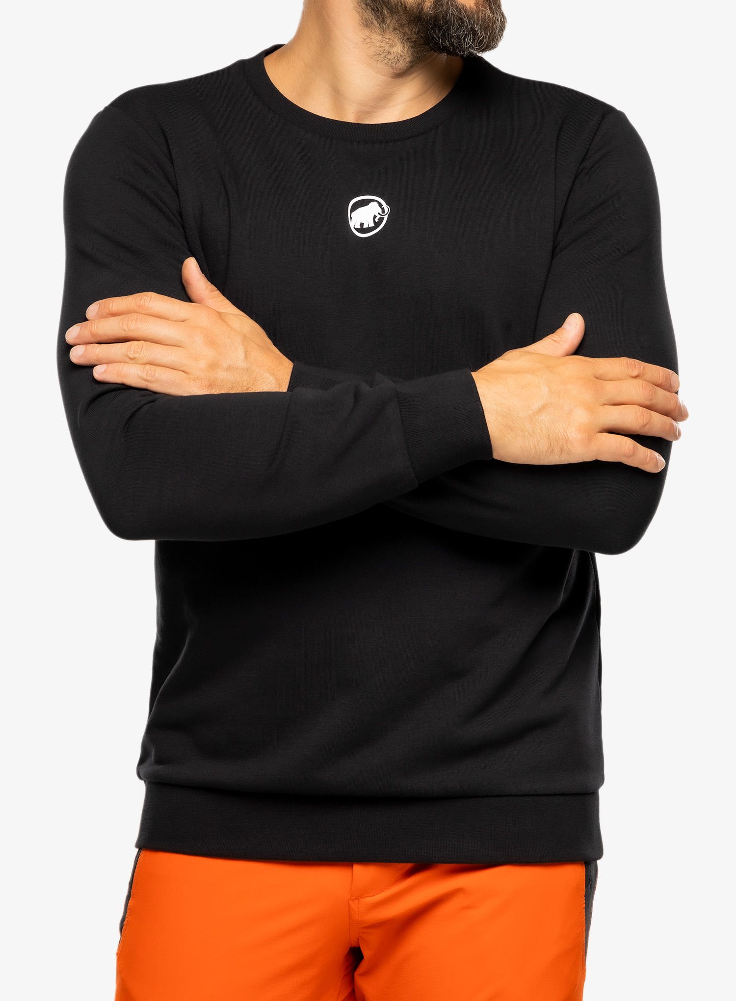 Pánská mikina Mammut Core ML Crew Neck Original - black
