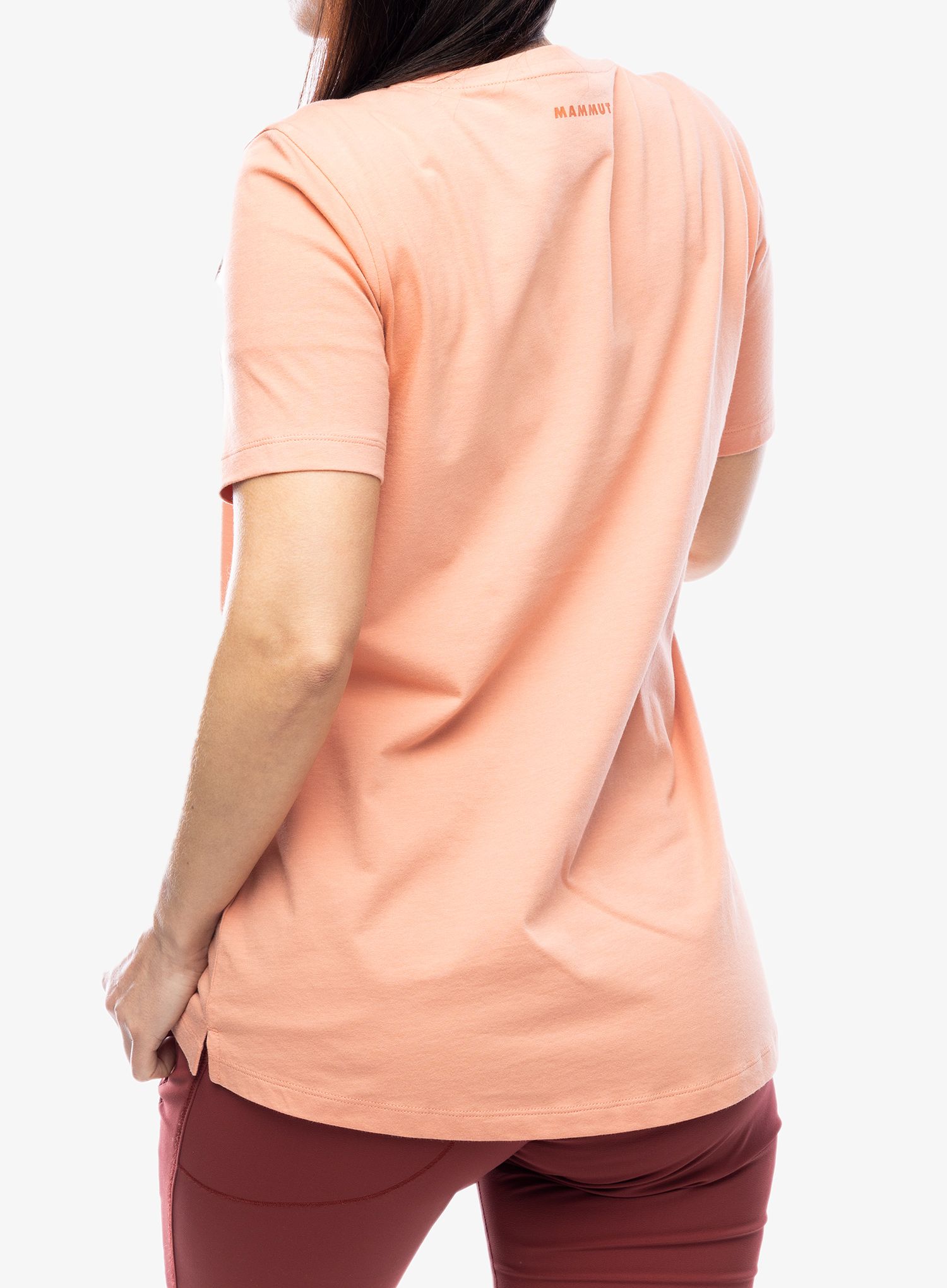 Dámské tričko s potiskem Mammut Core T-Shirt Classic - quartz dust/dust