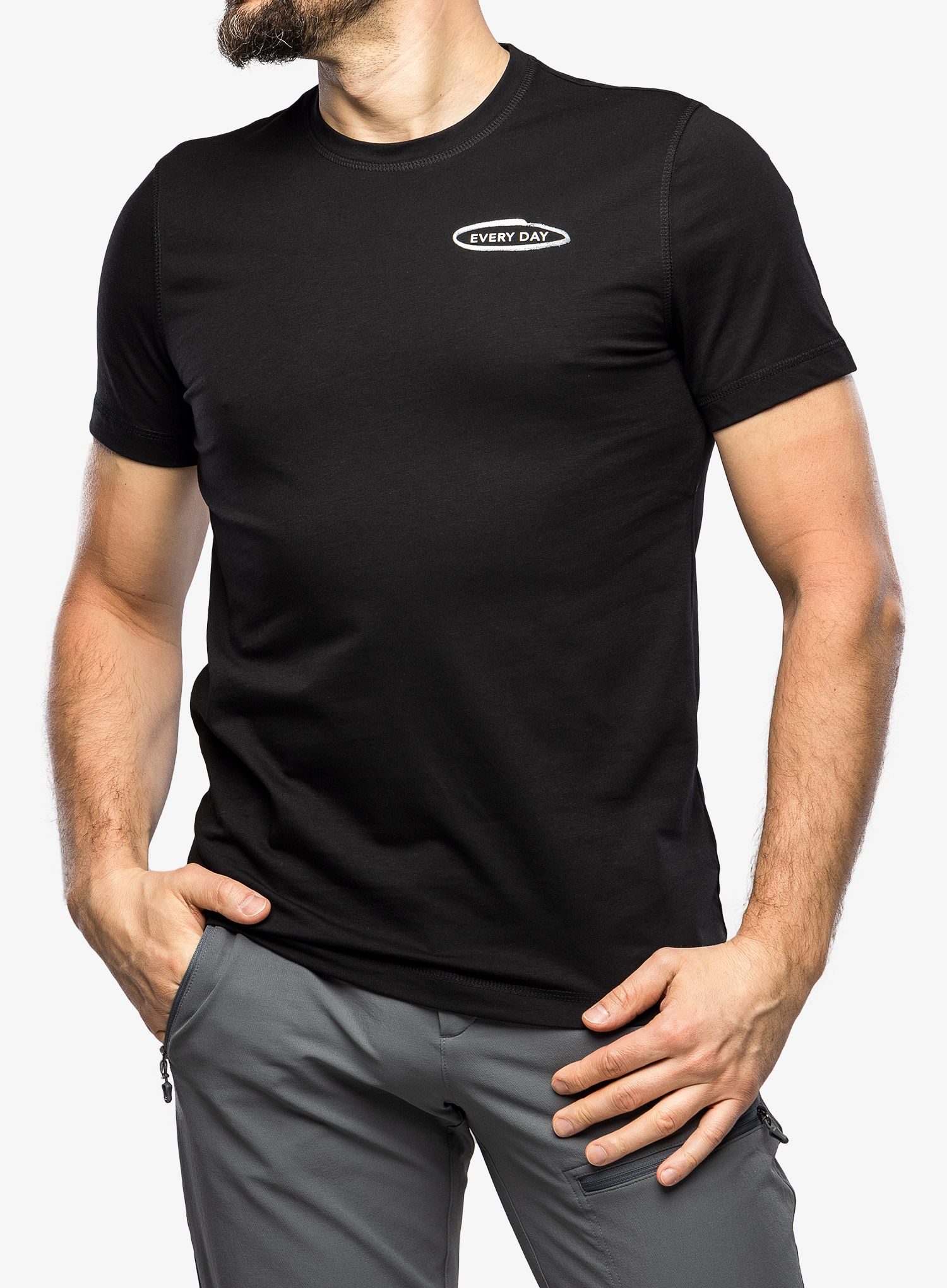 Pánské tričko Mammut Core T-Shirt Every Day - black