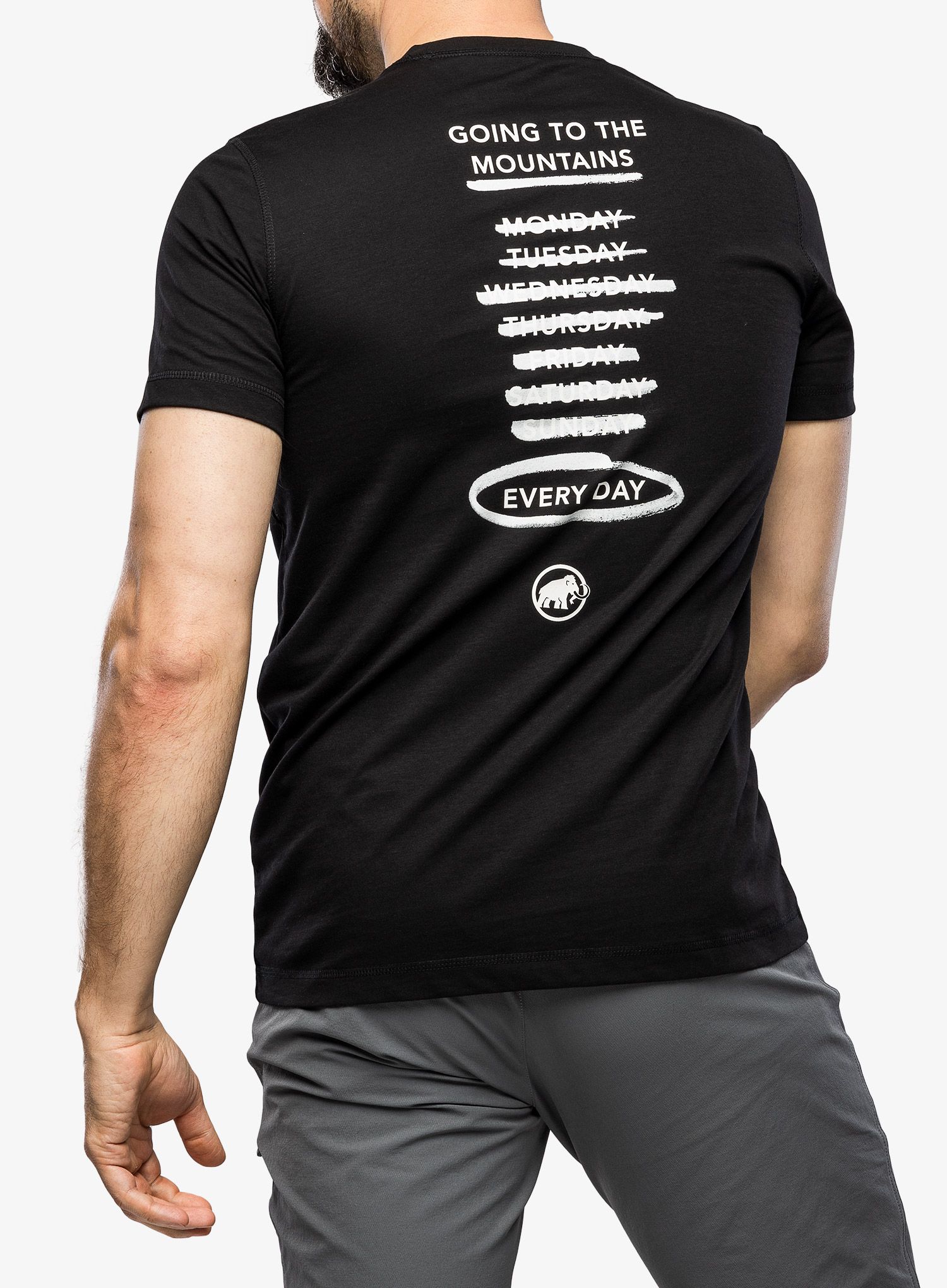 Pánské tričko Mammut Core T-Shirt Every Day - black