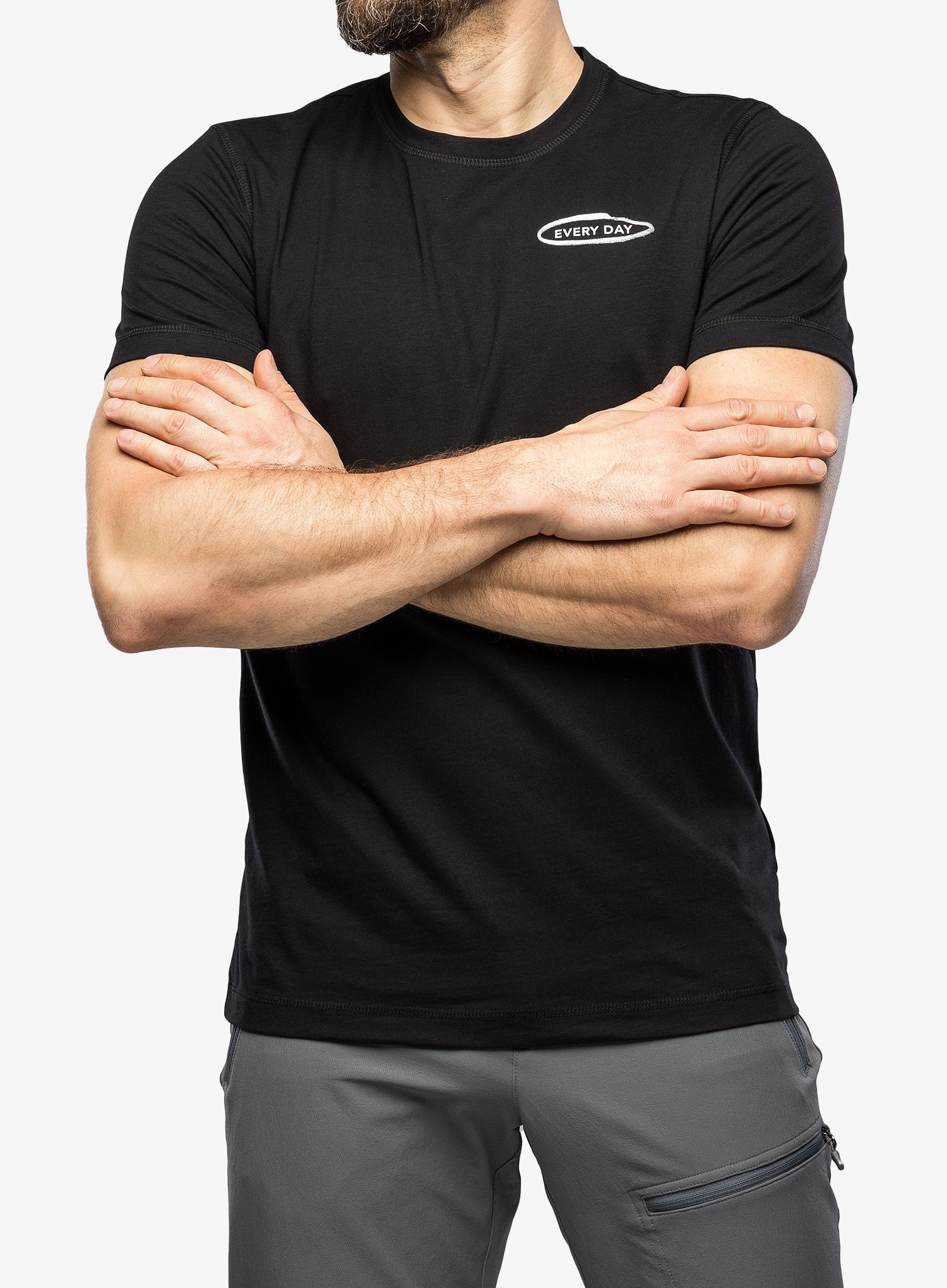 Pánské tričko Mammut Core T-Shirt Every Day - black