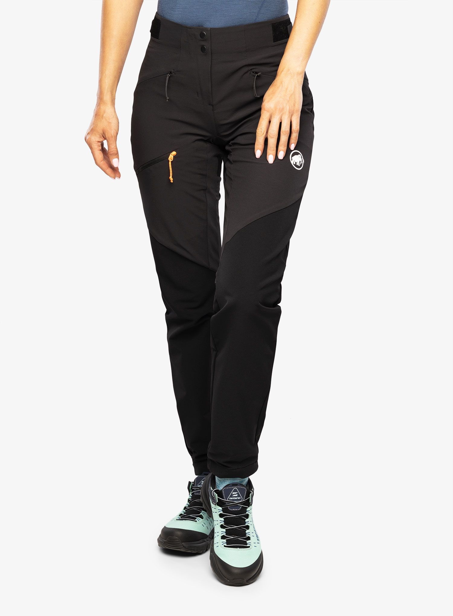 Softshellové kalhoty dámské Mammut Courmayeur SO Pants - black
