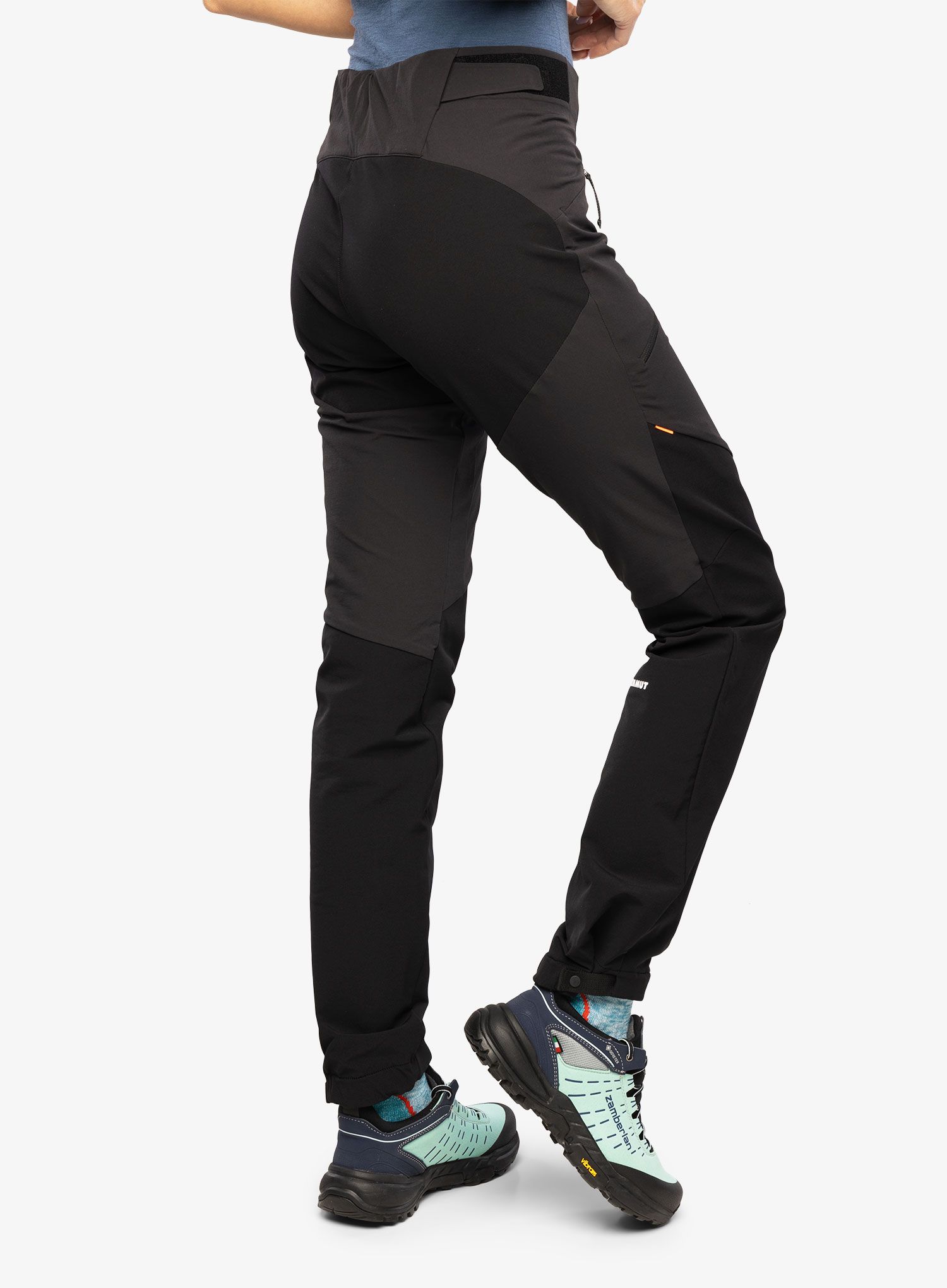 Softshellové kalhoty dámské Mammut Courmayeur SO Pants - black