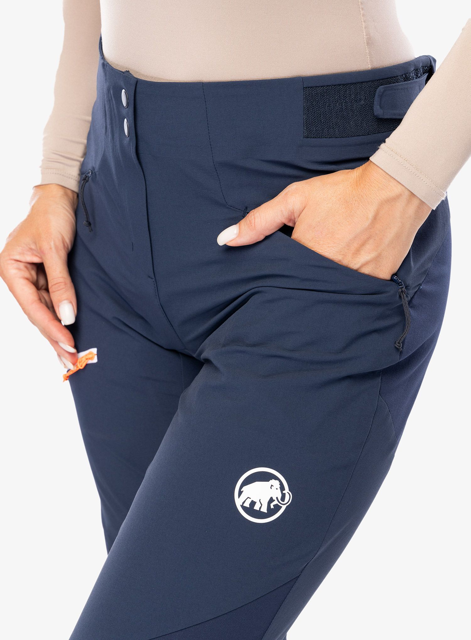 Softshellové kalhoty dámské Mammut Courmayeur SO Pants - marine