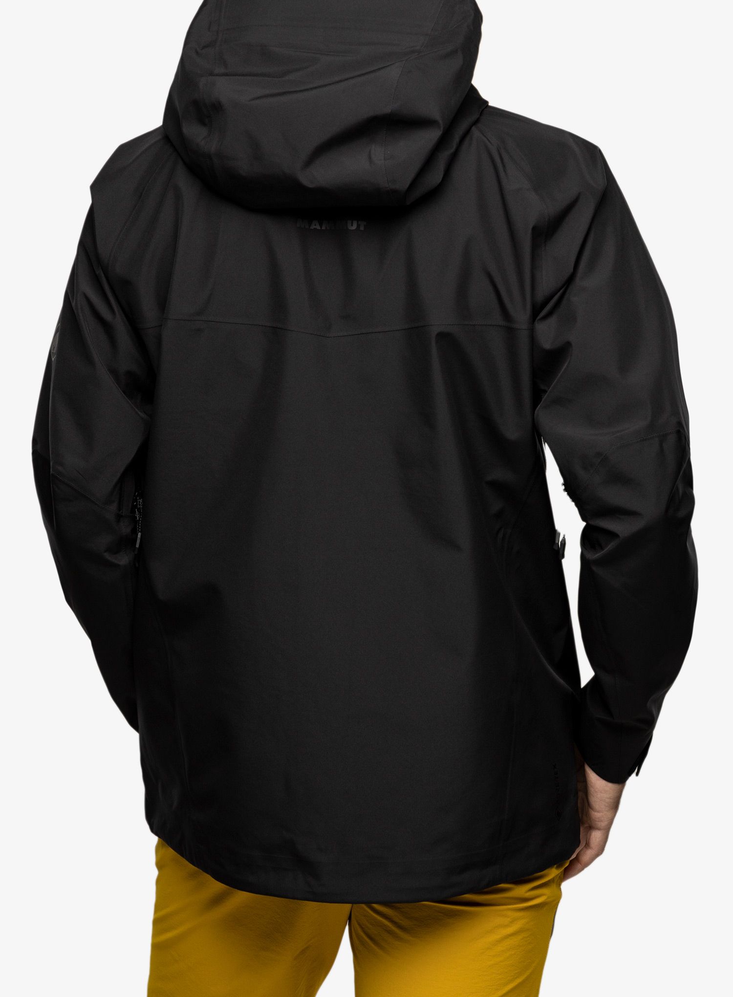 Membránová bunda Mammut Crater HS Hooded Jacket - black