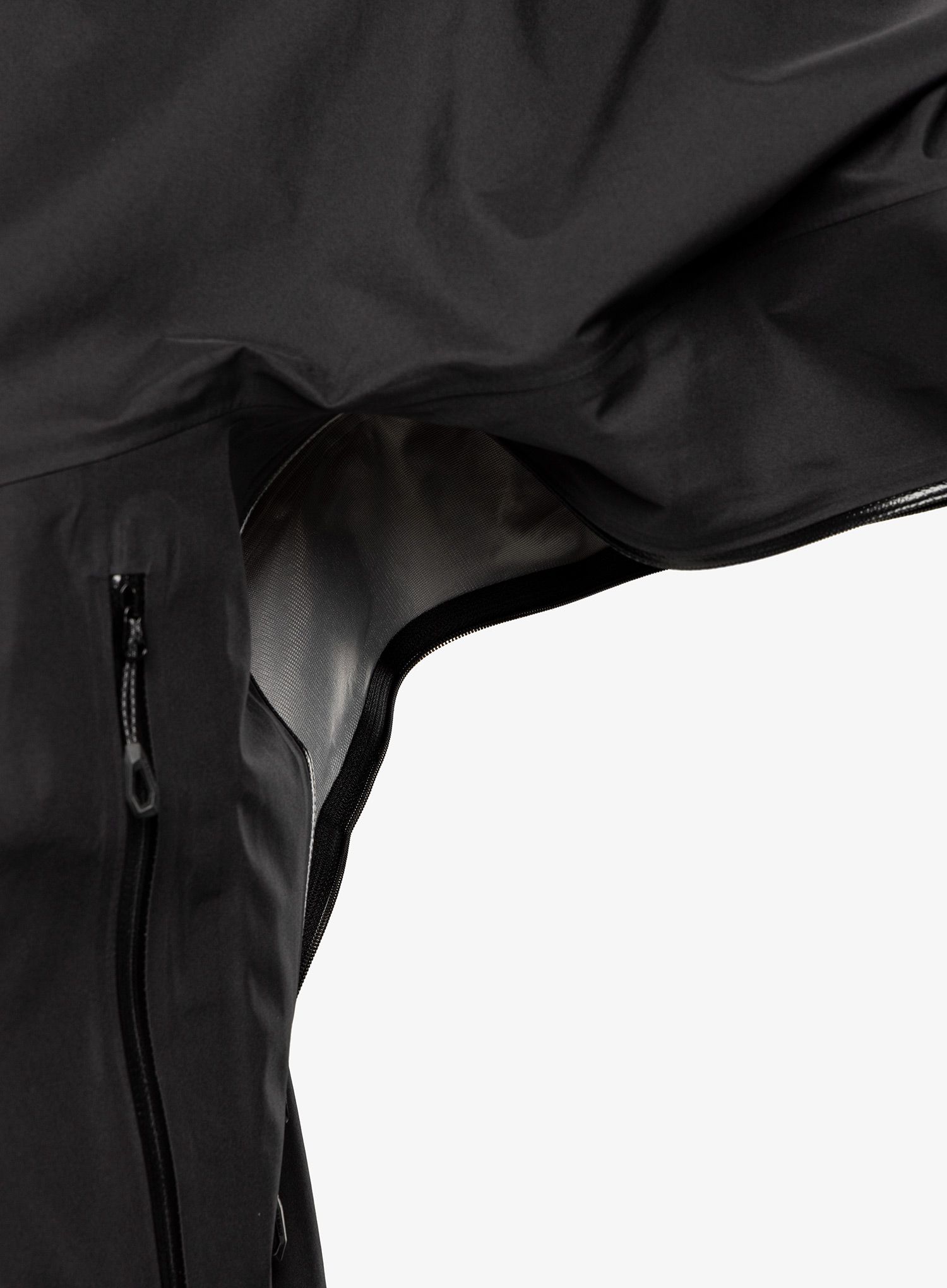 Membránová bunda Mammut Crater HS Hooded Jacket - black