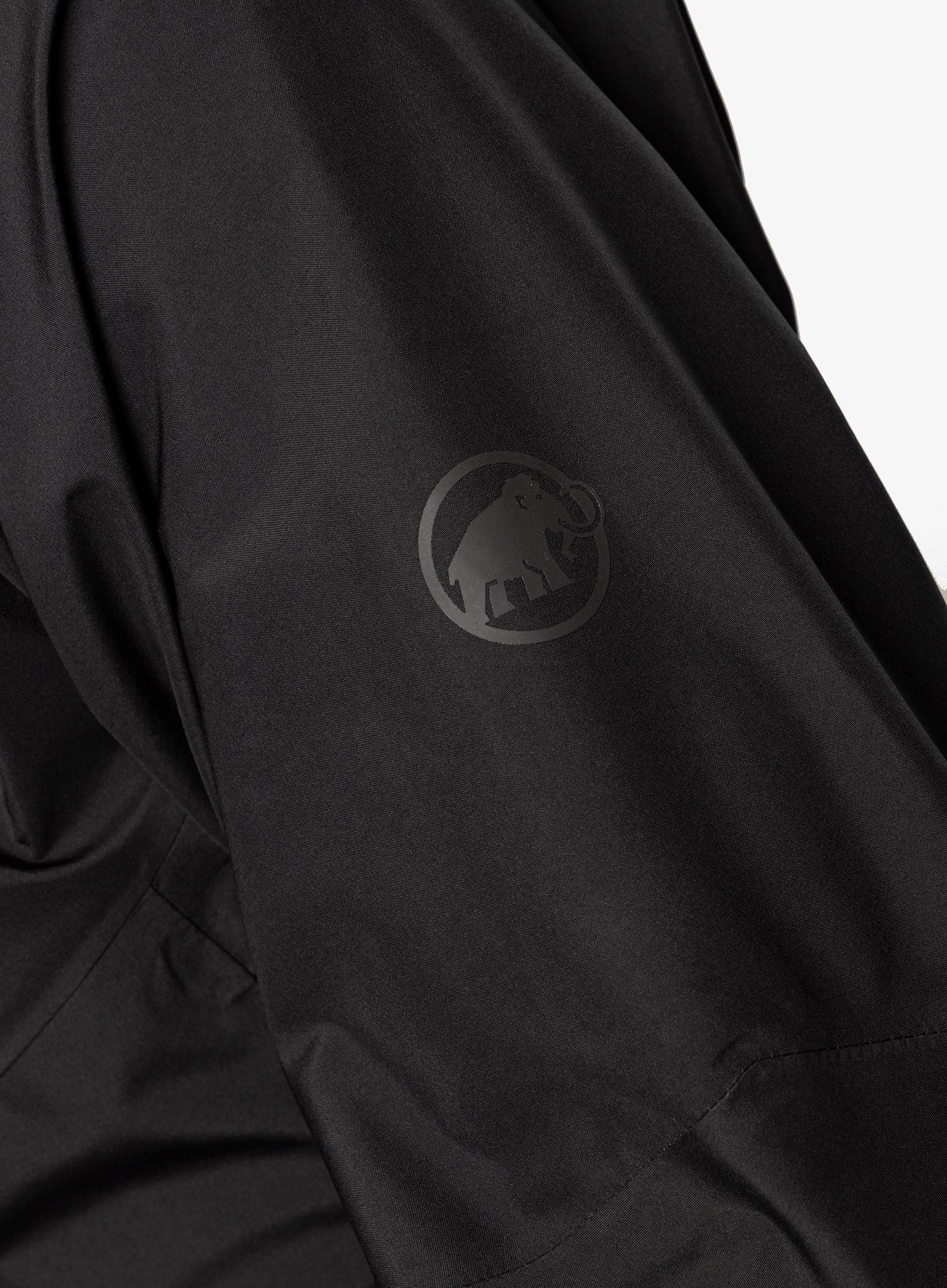 Membránová bunda Mammut Crater HS Hooded Jacket - black