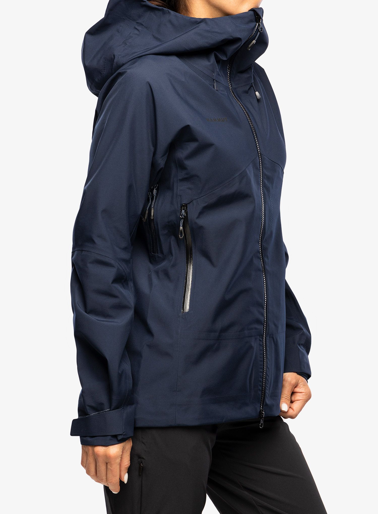 Dámská nepromokavá bunda s membránou Mammut Crater HS Hooded Jacket - marine/black