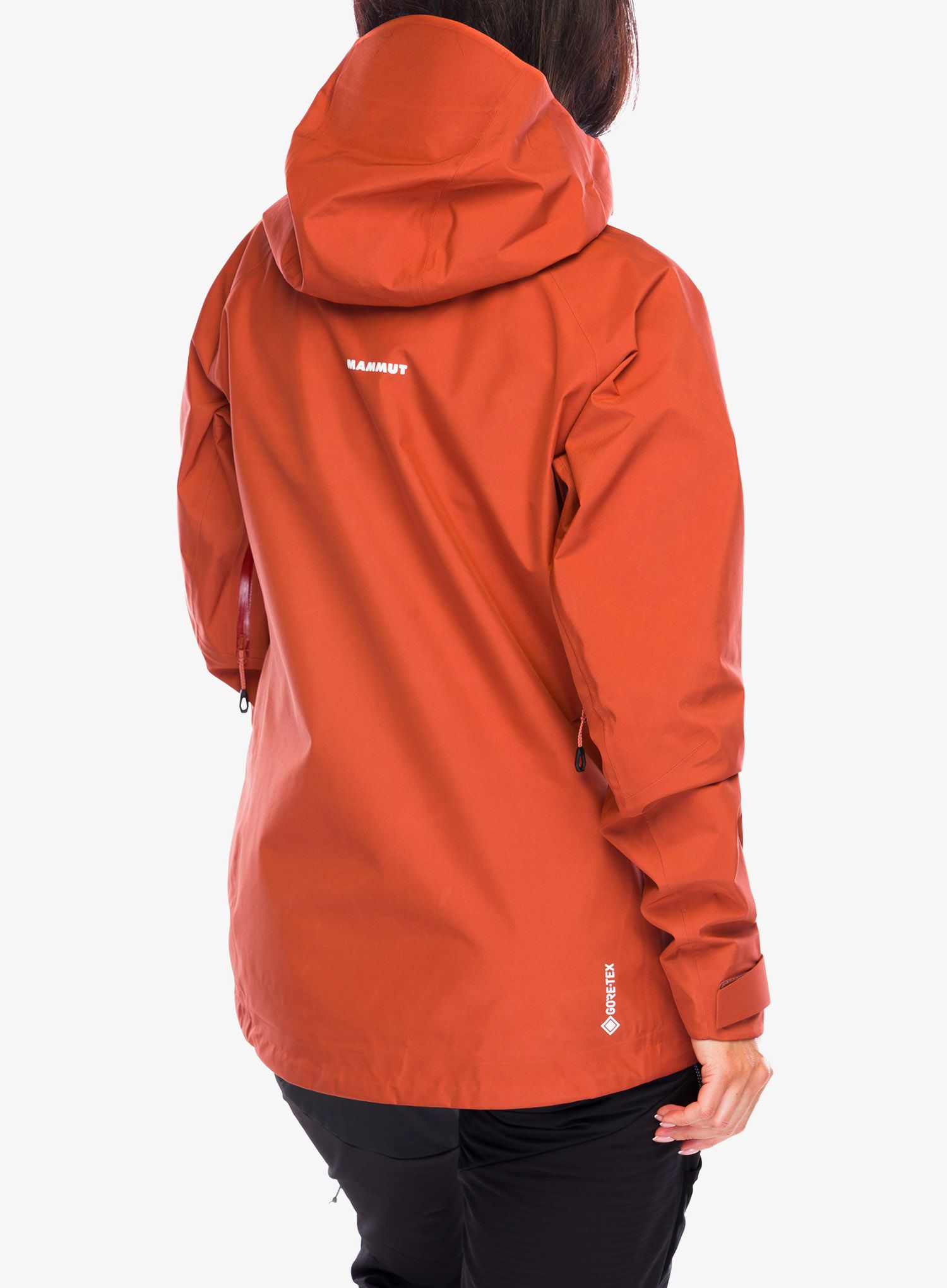 Dámská bunda na hory Mammut Crater IV HS Hooded Jacket - brick