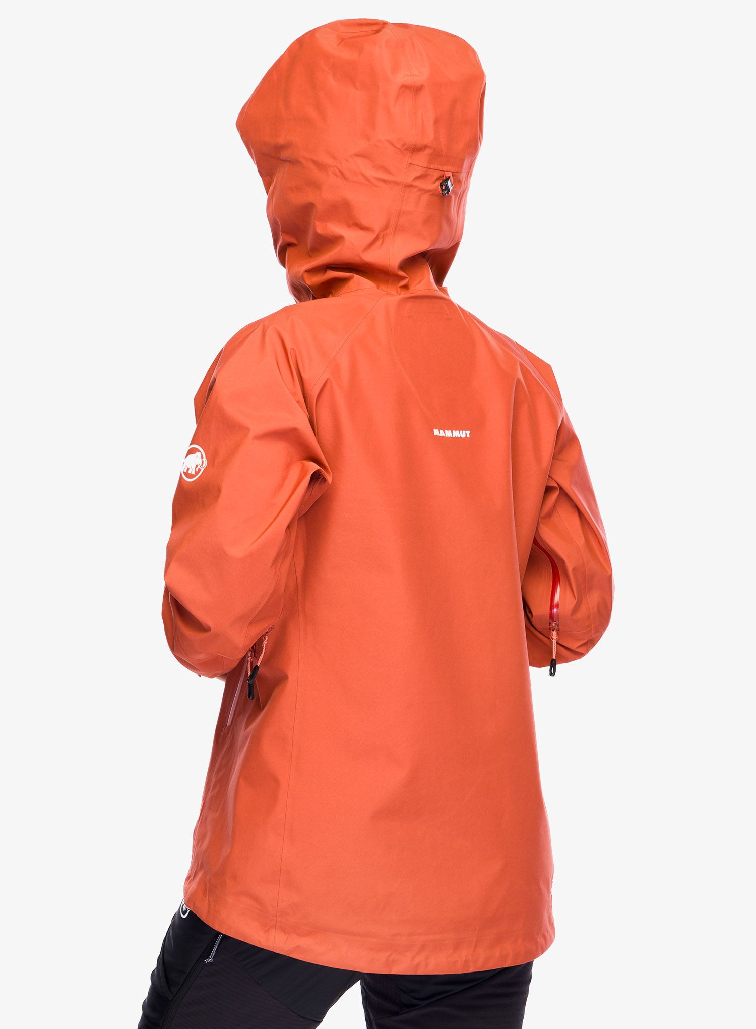 Dámská bunda na hory Mammut Crater IV HS Hooded Jacket - brick