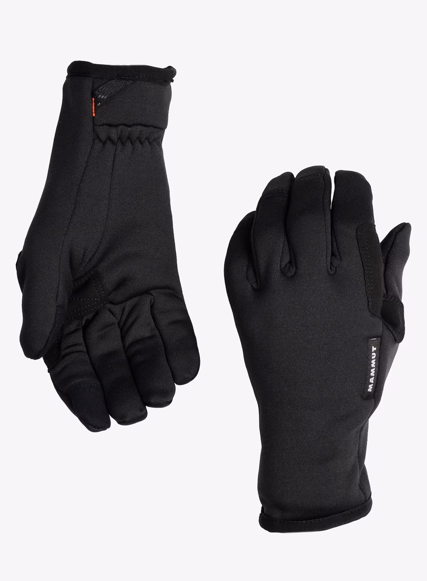 Fleecové rukavice Mammut Fleece Pro Glove - black