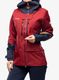 Dámská lyžařská bunda Mammut Haldigrat Air HS Hooded Jacket - blood red/marine