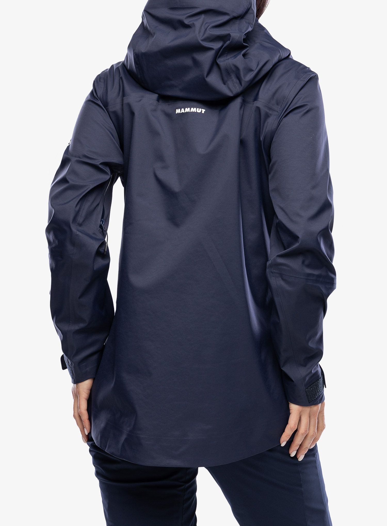 Dámská lyžařská bunda Mammut Haldigrat Air HS Hooded Jacket - marine/white