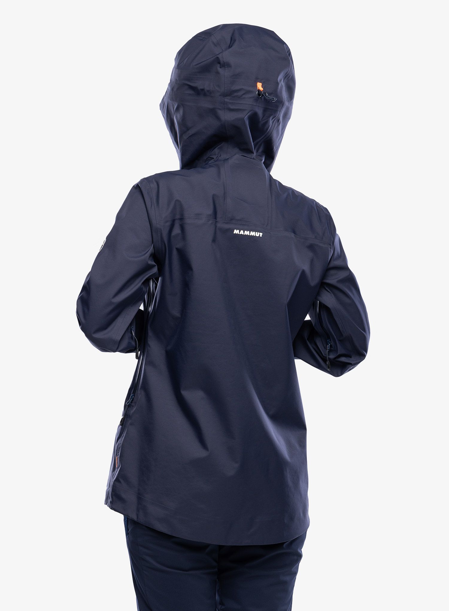 Dámská lyžařská bunda Mammut Haldigrat Air HS Hooded Jacket - marine/white