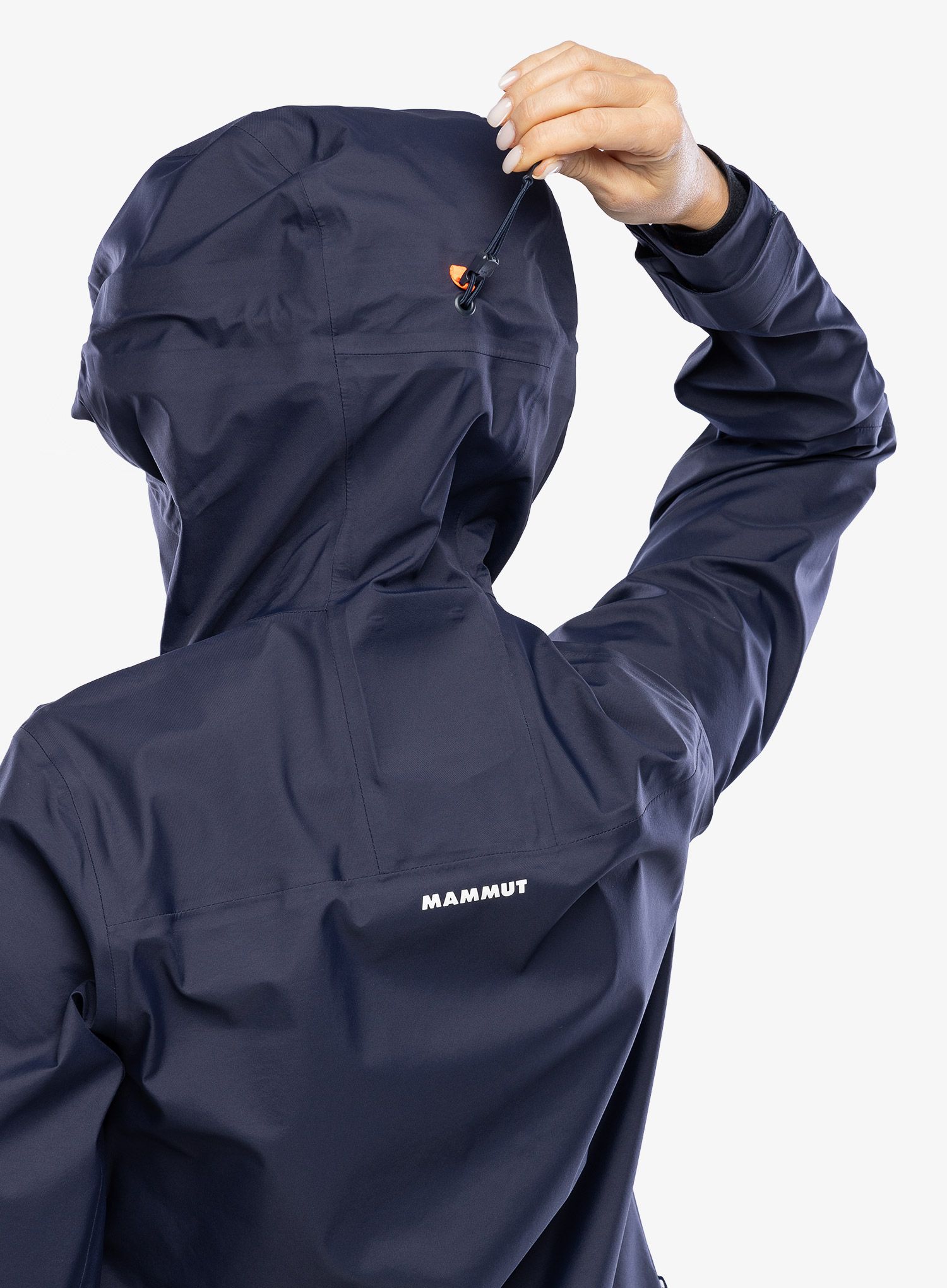 Dámská lyžařská bunda Mammut Haldigrat Air HS Hooded Jacket - marine/white