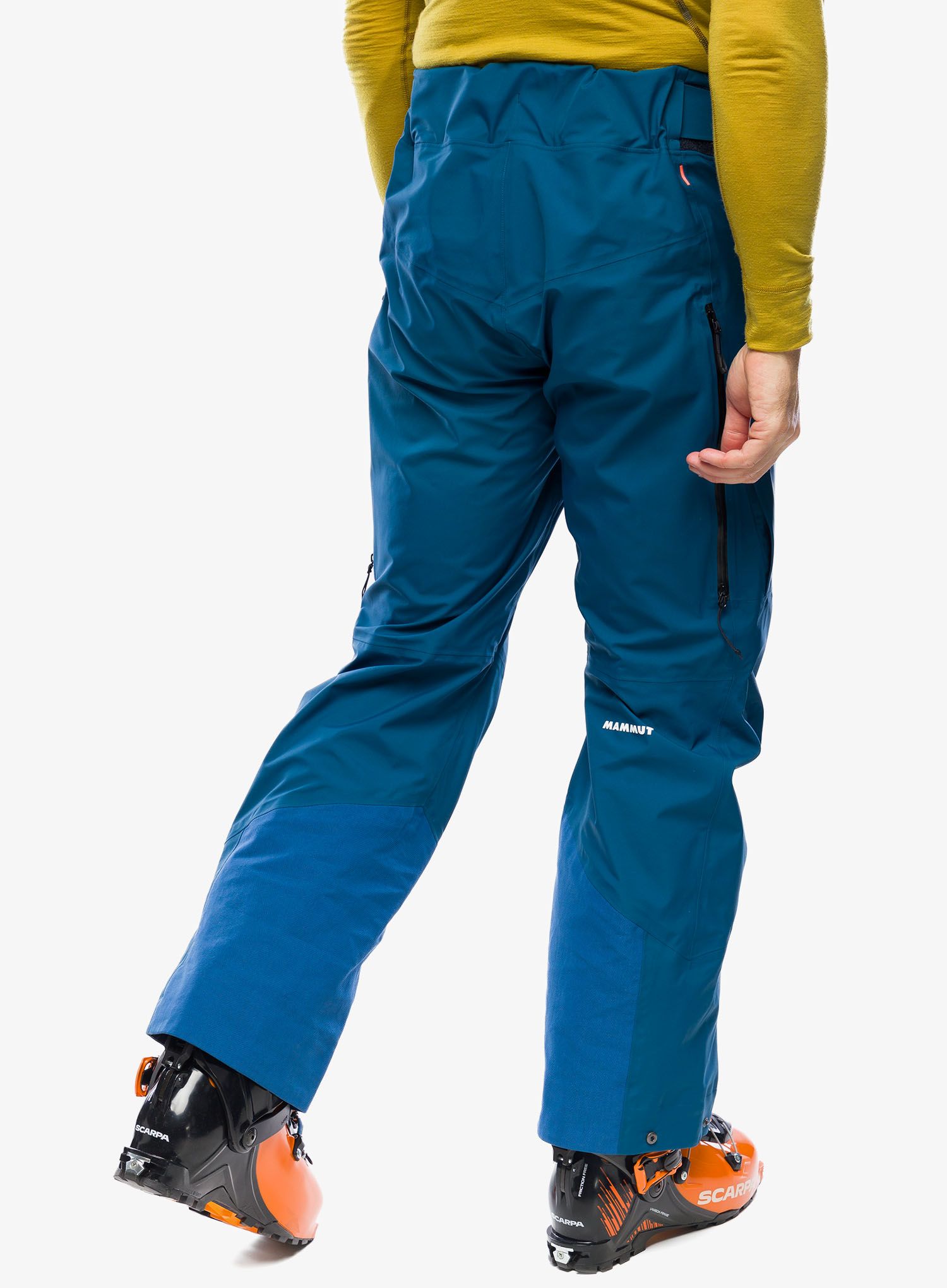 Kalhoty na lyže Mammut Haldigrat Air HS Pants - deep ice/marine