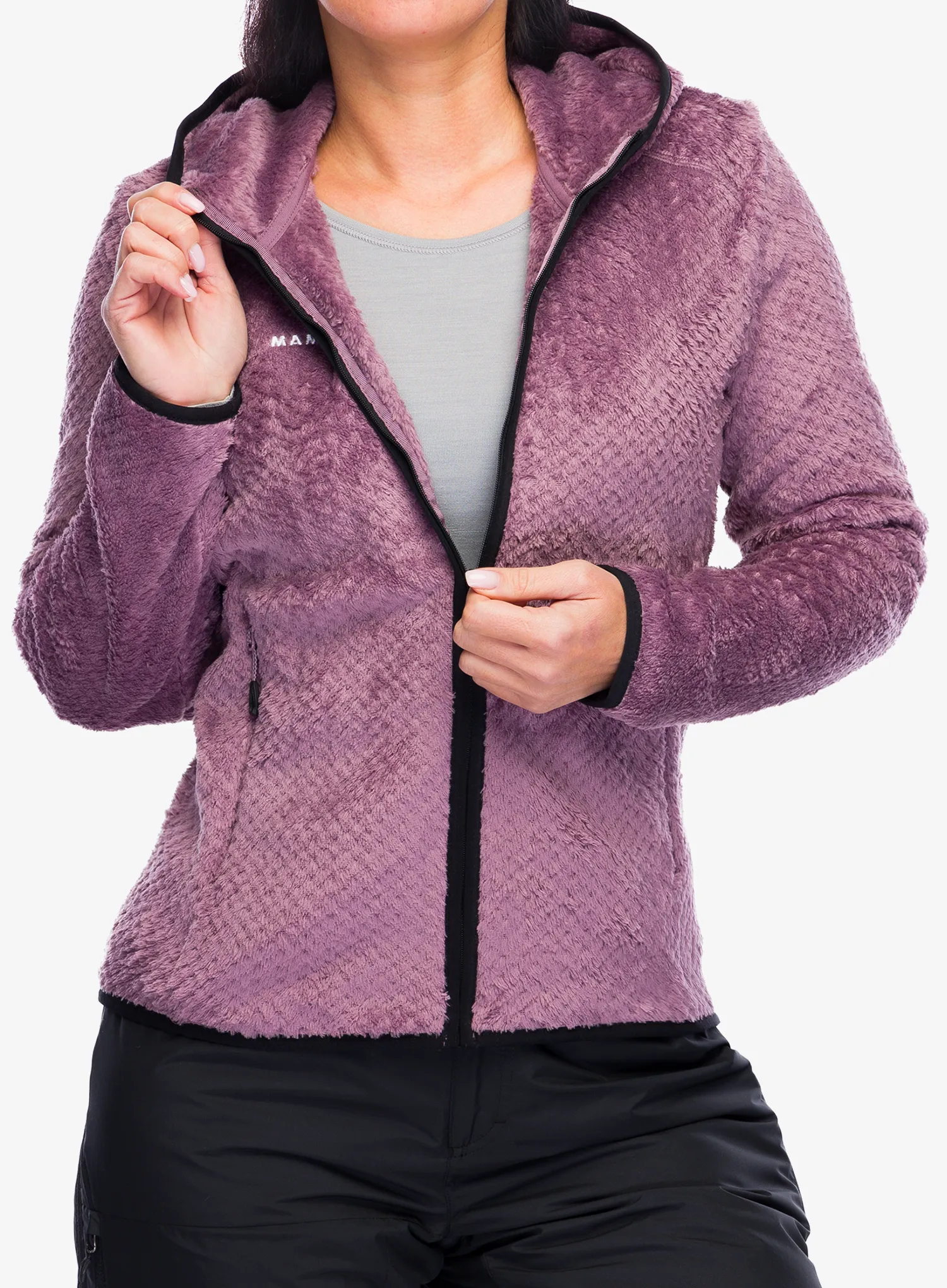 Fleecová mikina dámská Mammut Innominata ML Hooded Jacket - flux