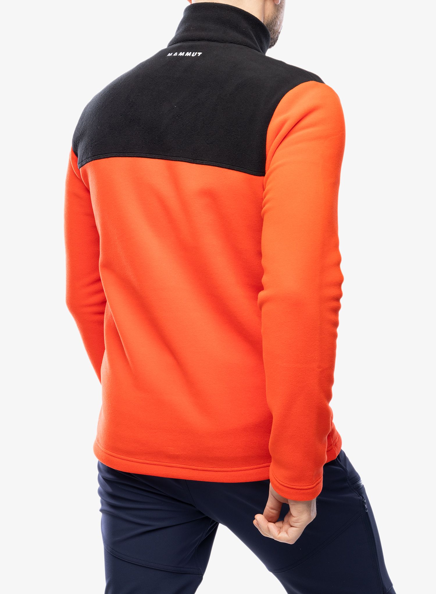 Fleecová bunda Mammut Innominata ML Jacket - mammut red/black