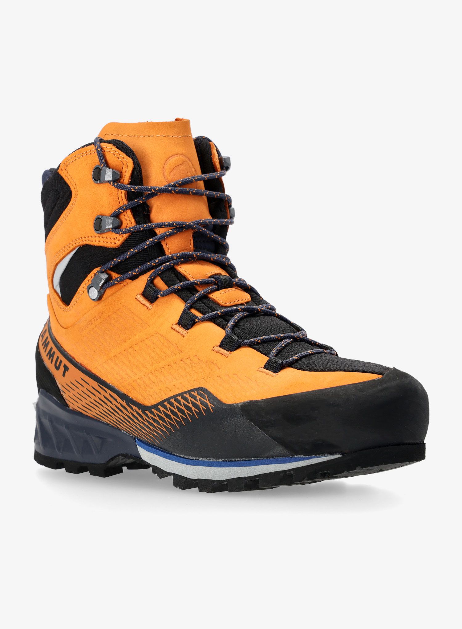 Boty vhodné k poloautomatickým mačkám Mammut Kento Advanced High GTX - dark cheddar/black