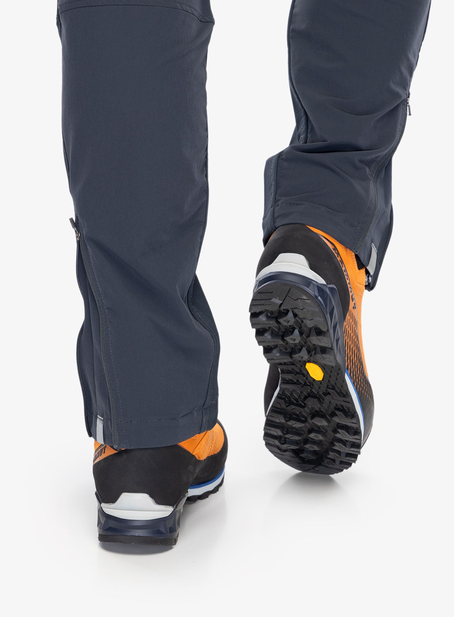 Boty vhodné k poloautomatickým mačkám Mammut Kento Advanced High GTX - dark cheddar/black