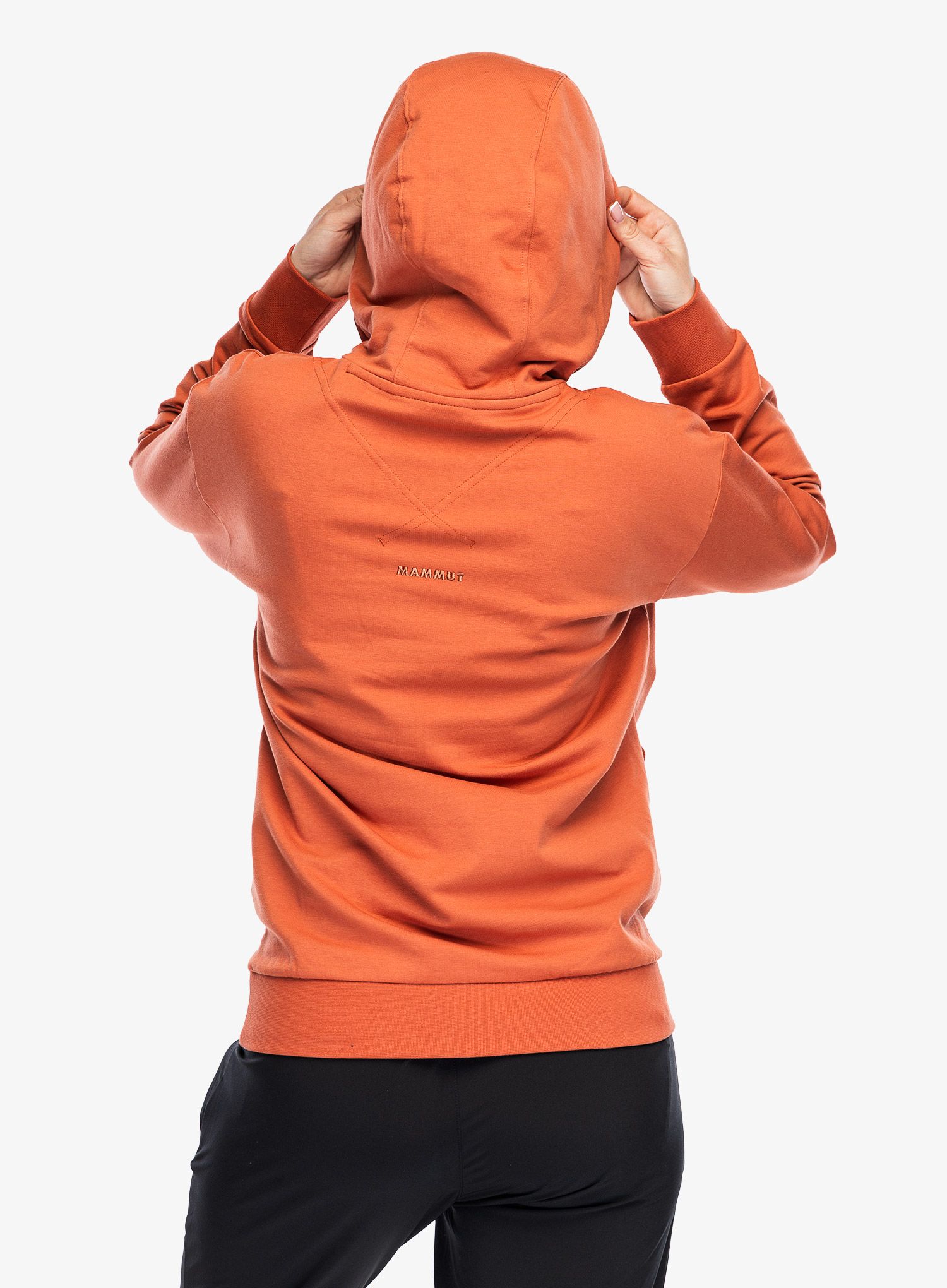 Dámská mikina Mammut ML Hoody Logo - brick