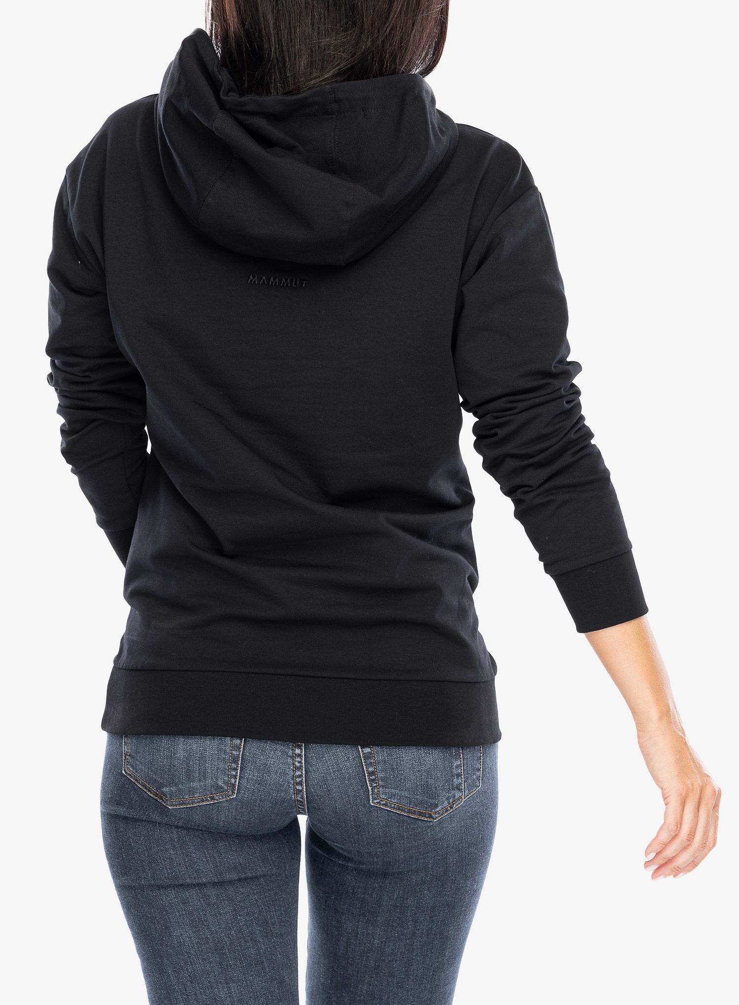 Dámská mikina s kapucí Mammut ML Hoody Original - black