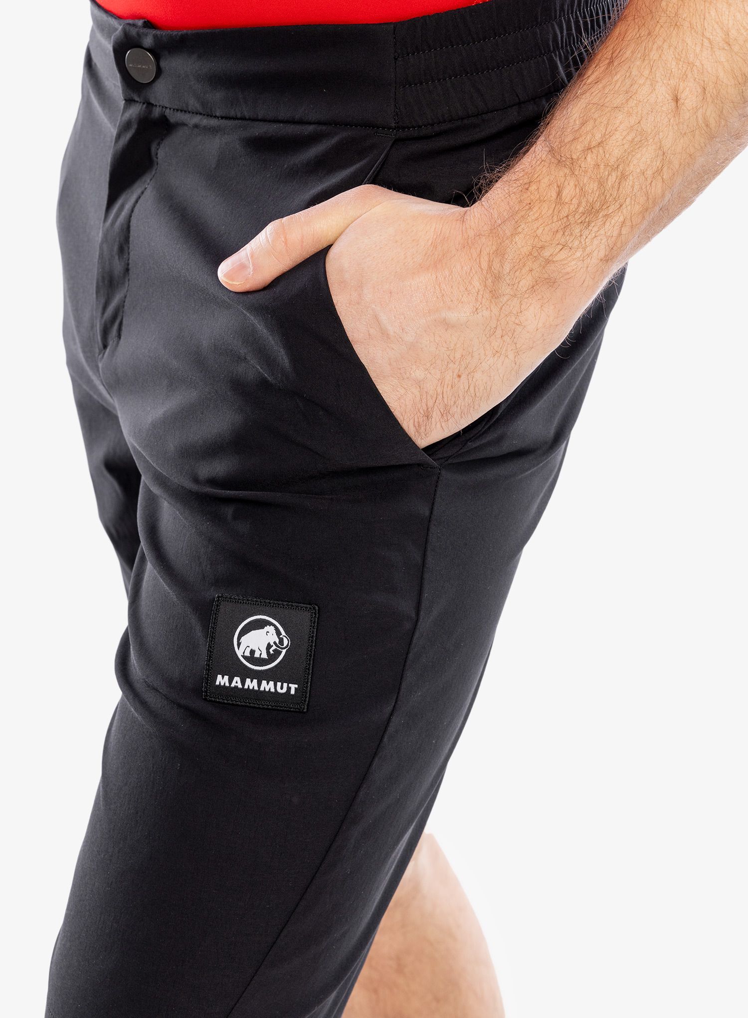 Lezecké kraťasy Mammut Massone Light Shorts - black
