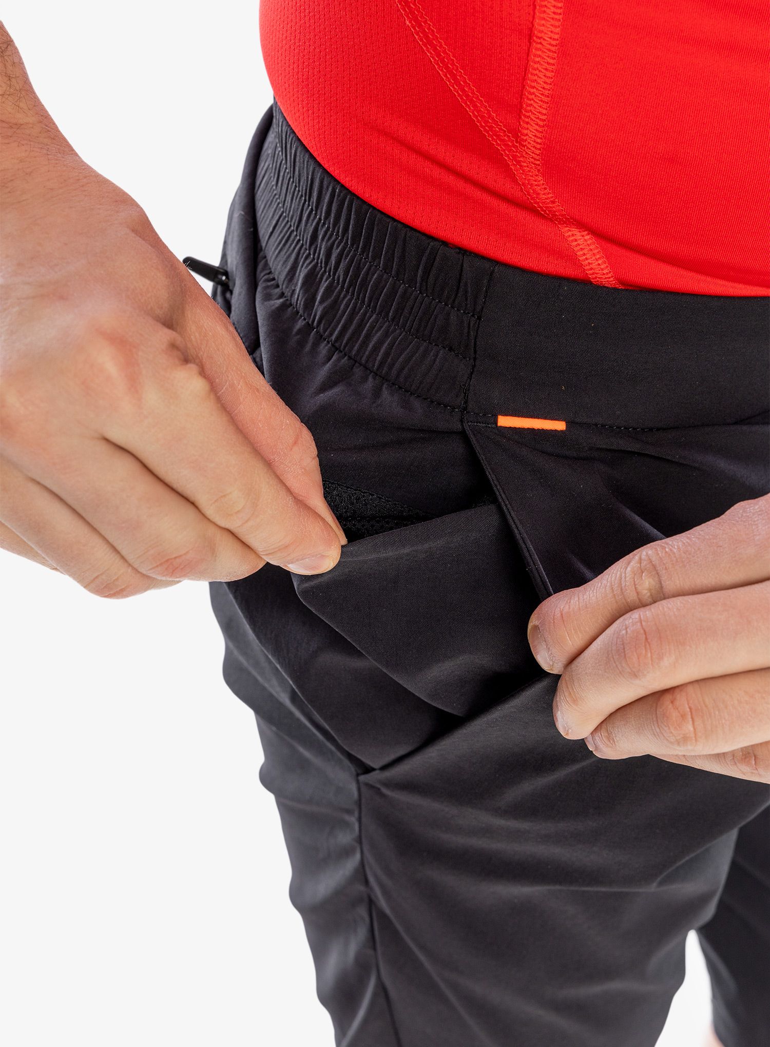Lezecké kraťasy Mammut Massone Light Shorts - black