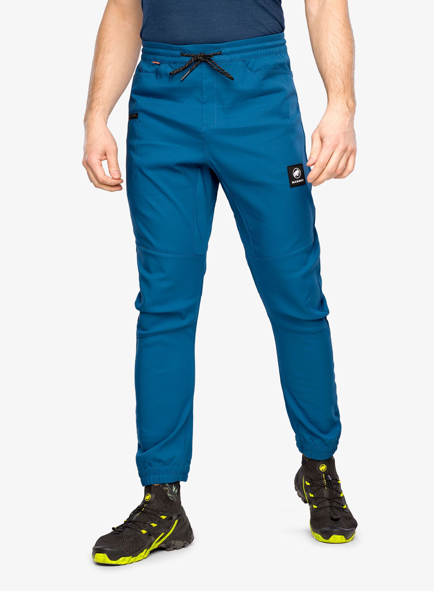 Lezecké kalhoty Mammut Massone Pants - deep ice
