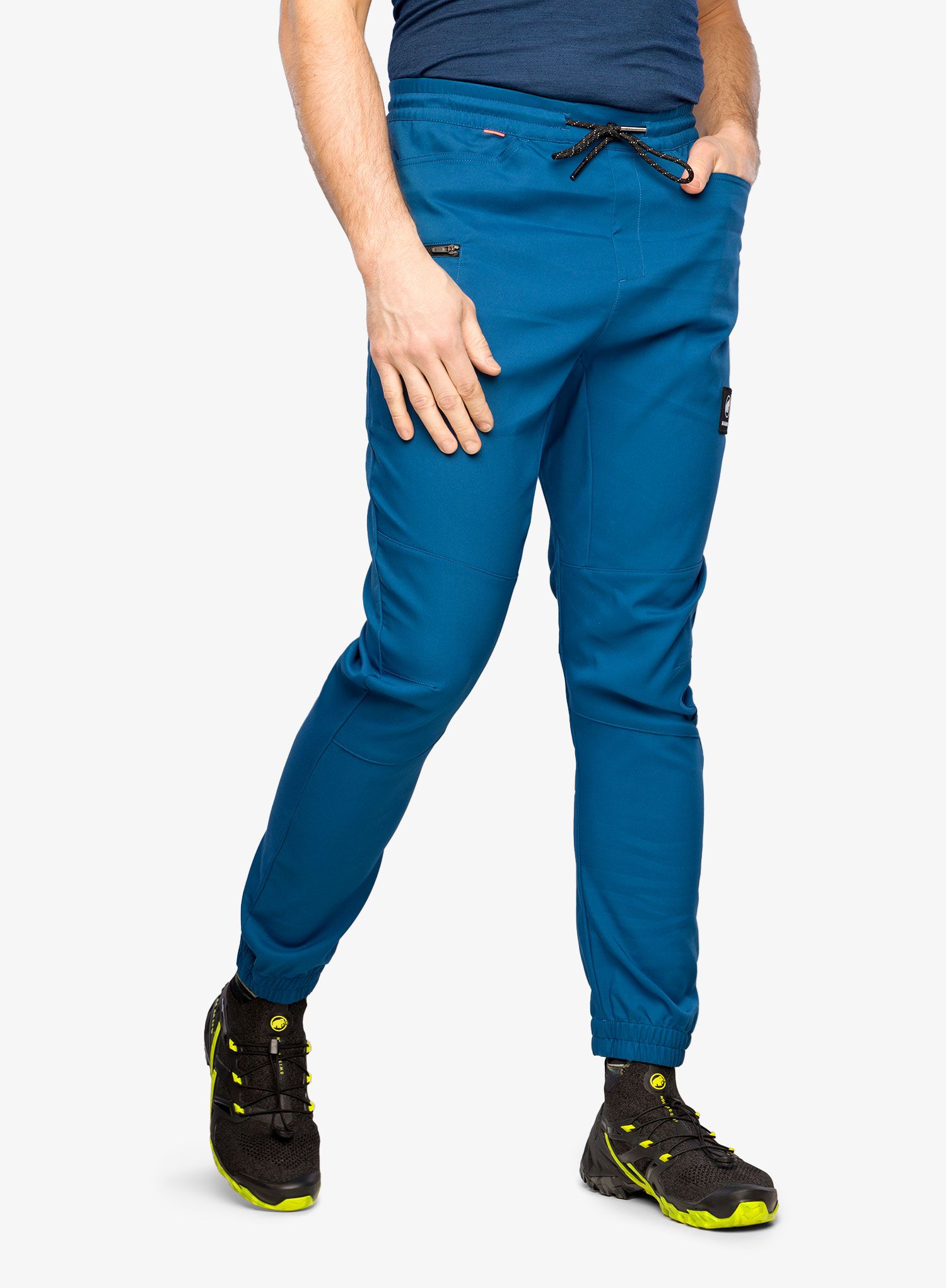 Lezecké kalhoty Mammut Massone Pants - deep ice