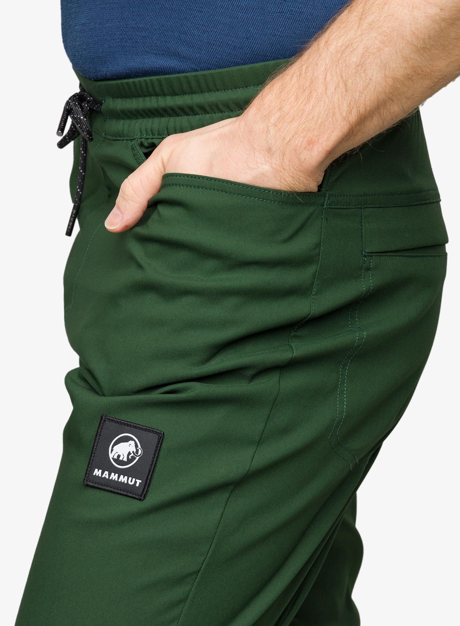 Lezecké kalhoty Mammut Massone Pants - woods