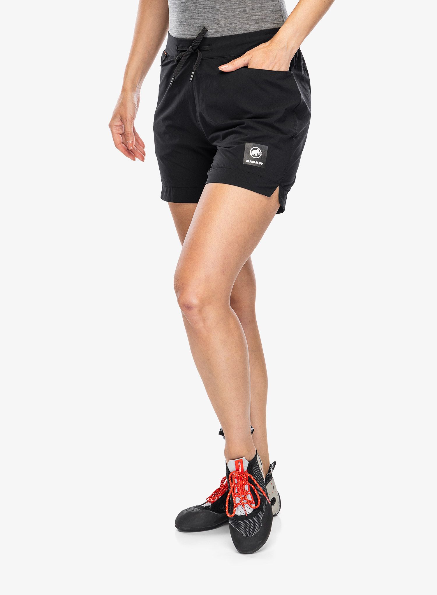 Dámské lezecké kraťasy Mammut Massone Sport Shorts - black